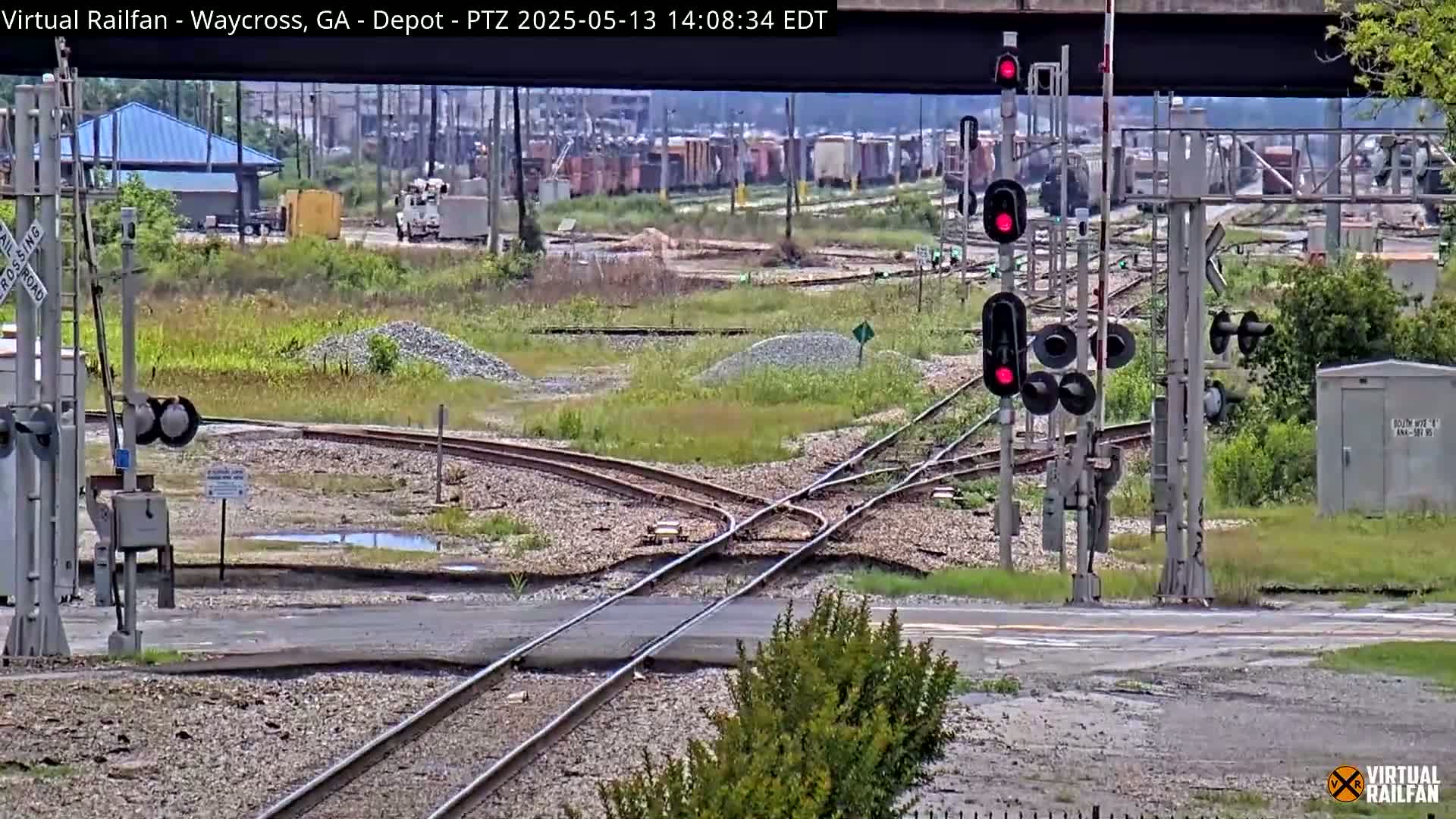 Waycross Railway Depot Live Cam - Waycross, Ware, Georgia, USA  