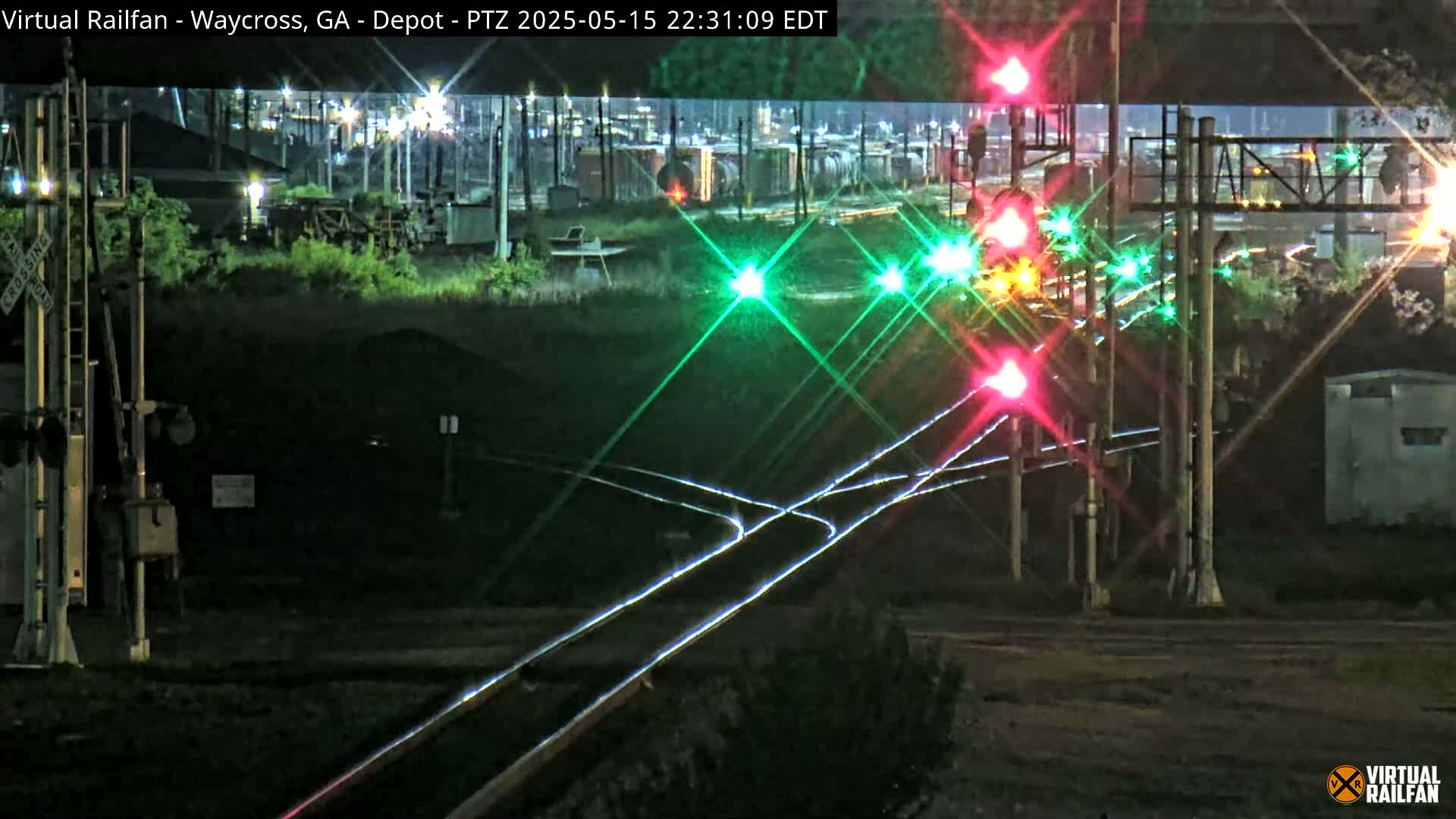 Waycross Railway Depot Live Cam - Waycross, Ware, Georgia, USA  