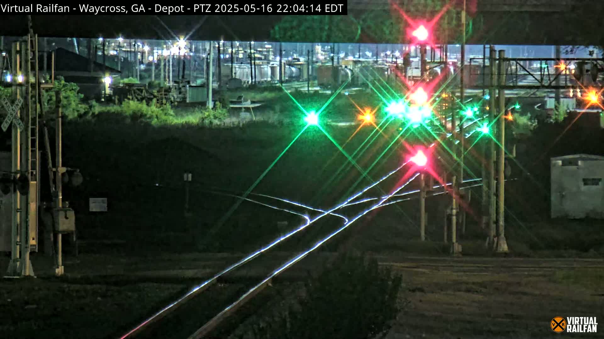 Waycross Railway Depot Live Cam - Waycross, Ware, Georgia, USA  