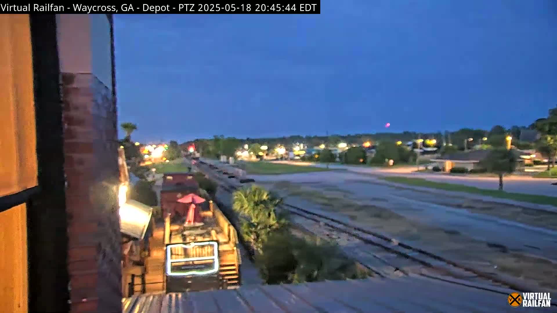 Waycross Railway Depot Live Cam - Waycross, Ware, Georgia, USA  