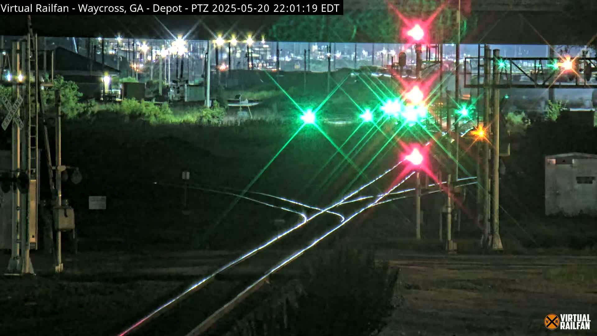 Waycross Railway Depot Live Cam - Waycross, Ware, Georgia, USA  