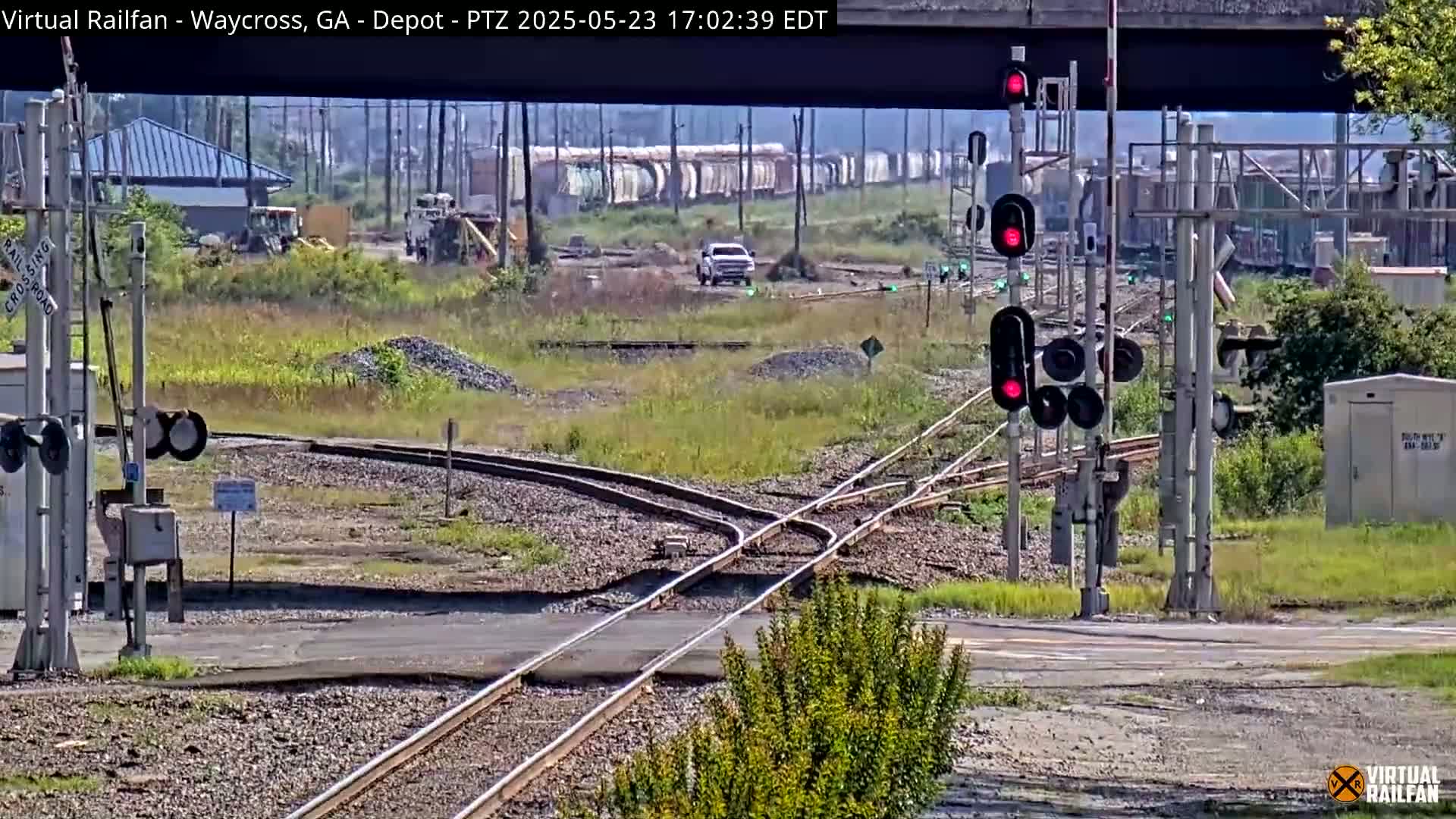 Waycross Railway Depot Live Cam - Waycross, Ware, Georgia, USA  