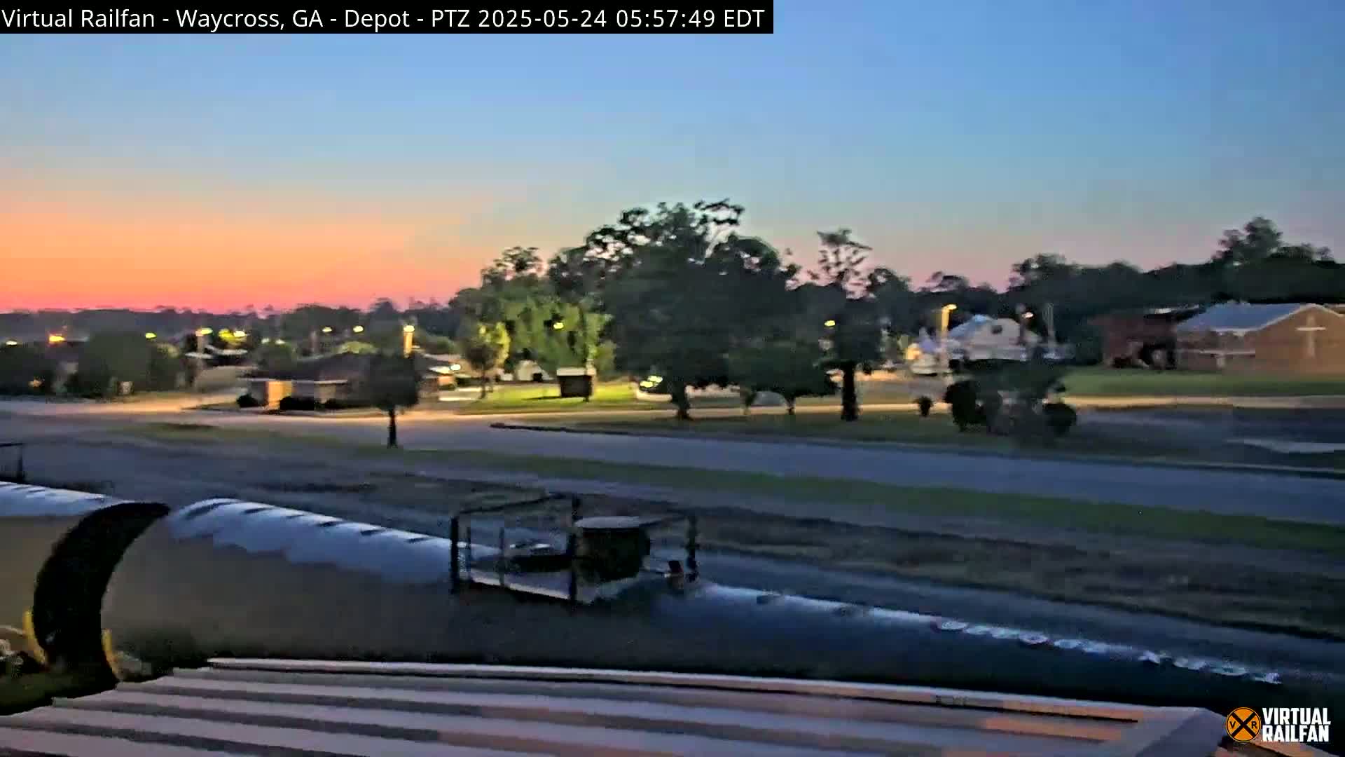 Waycross Railway Depot Live Cam - Waycross, Ware, Georgia, USA  