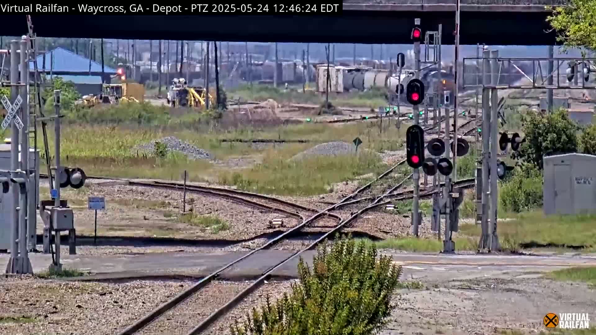 Waycross Railway Depot Live Cam - Waycross, Ware, Georgia, USA  