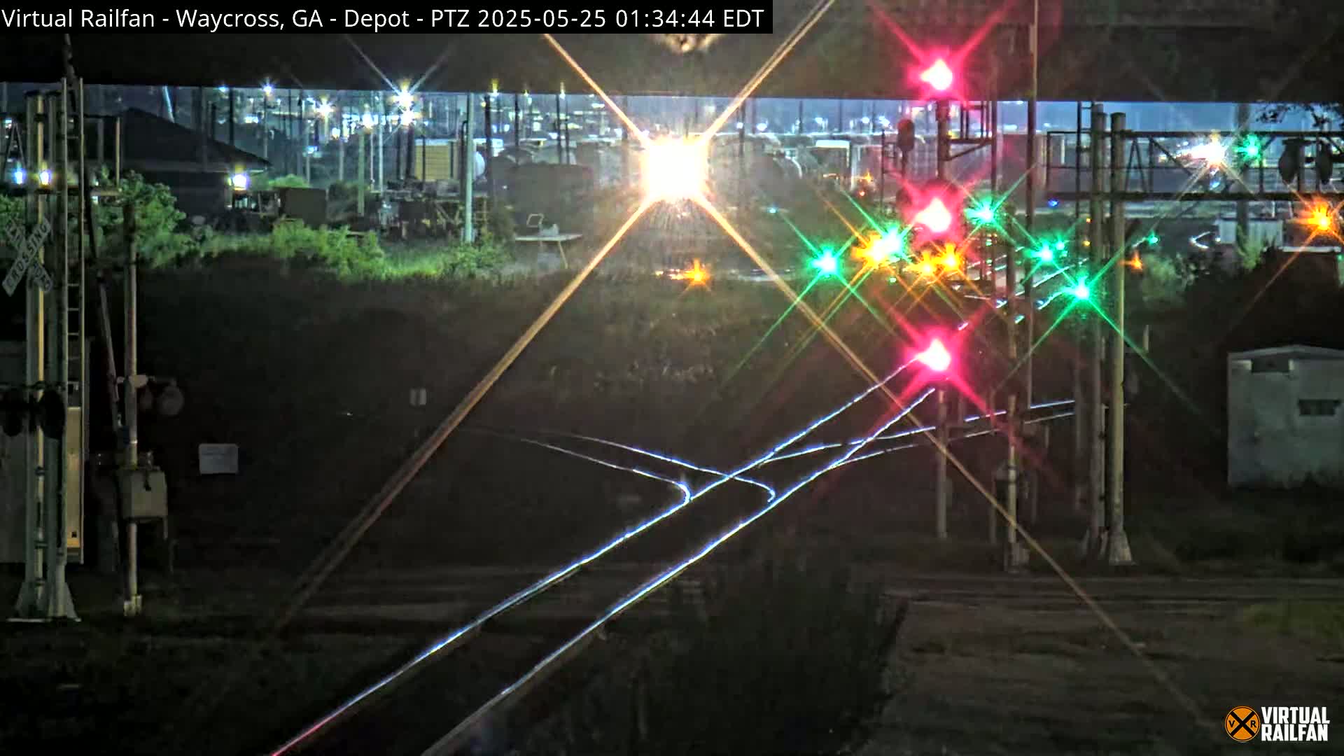 Waycross Railway Depot Live Cam - Waycross, Ware, Georgia, USA  