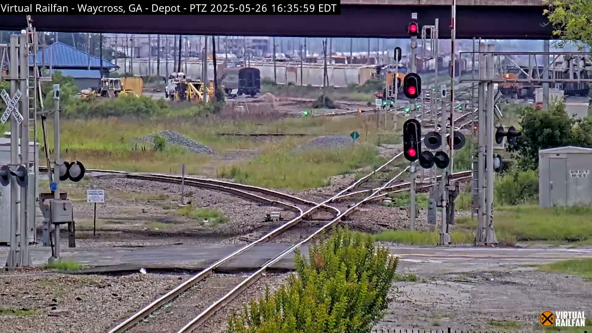 Waycross Railway Depot Live Cam - Waycross, Ware, Georgia, USA  