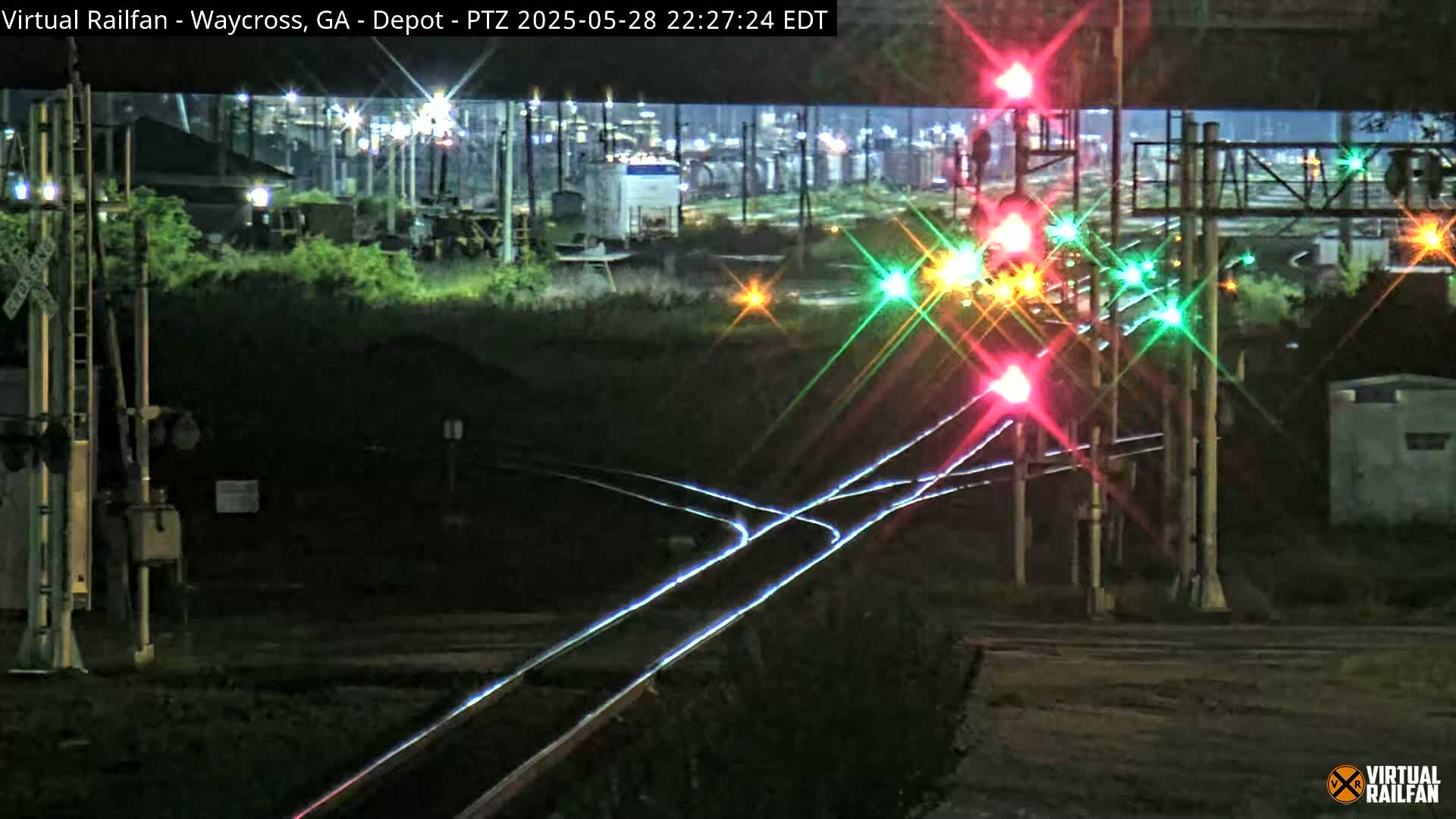 Waycross Railway Depot Live Cam - Waycross, Ware, Georgia, USA  