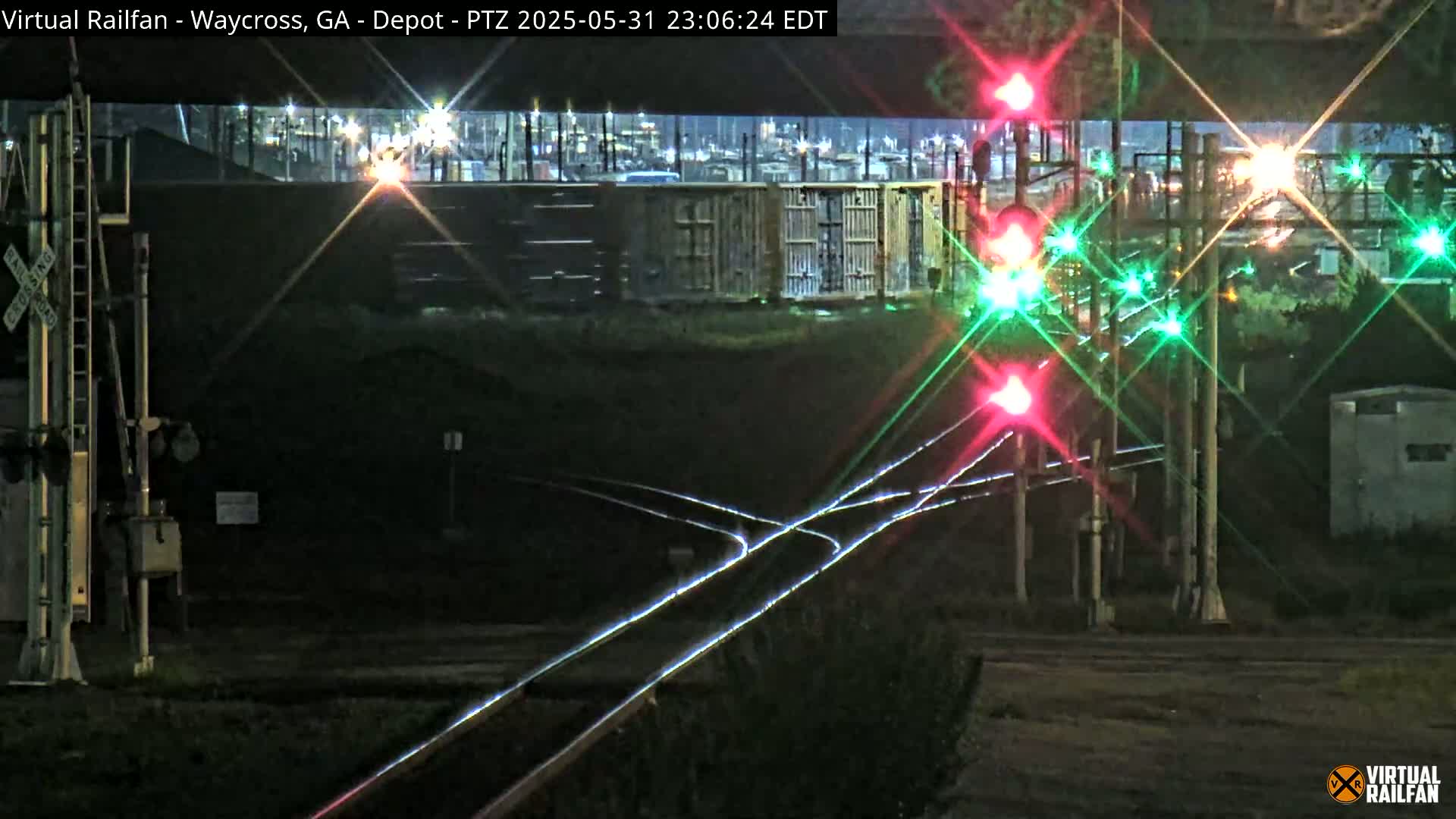 Waycross Railway Depot Live Cam - Waycross, Ware, Georgia, USA  