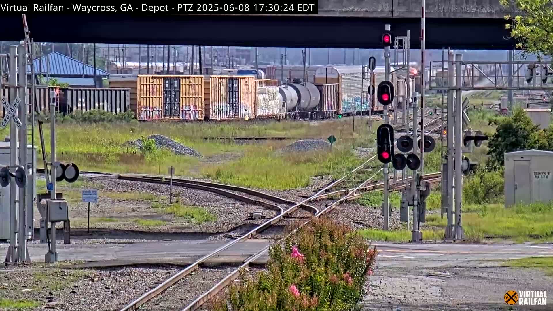 Waycross Railway Depot Live Cam - Waycross, Ware, Georgia, USA  