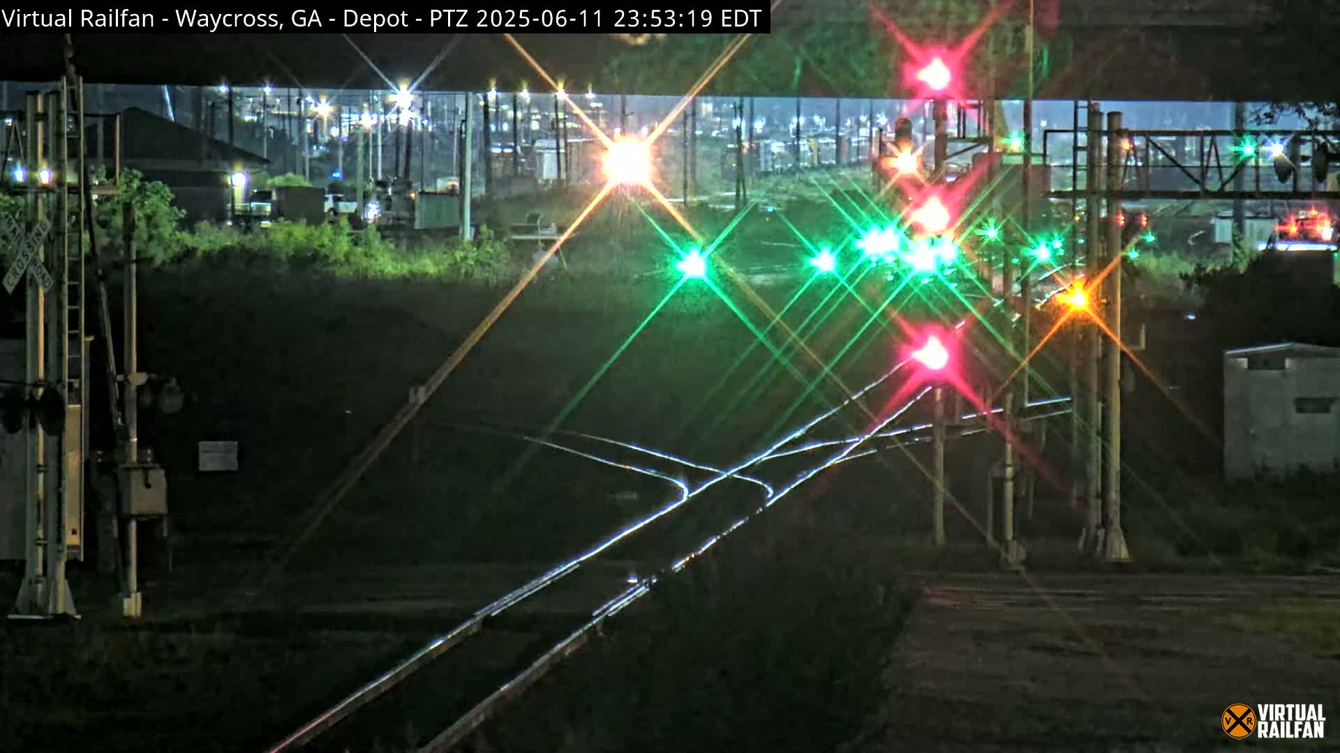 Waycross Railway Depot Live Cam - Waycross, Ware, Georgia, USA  