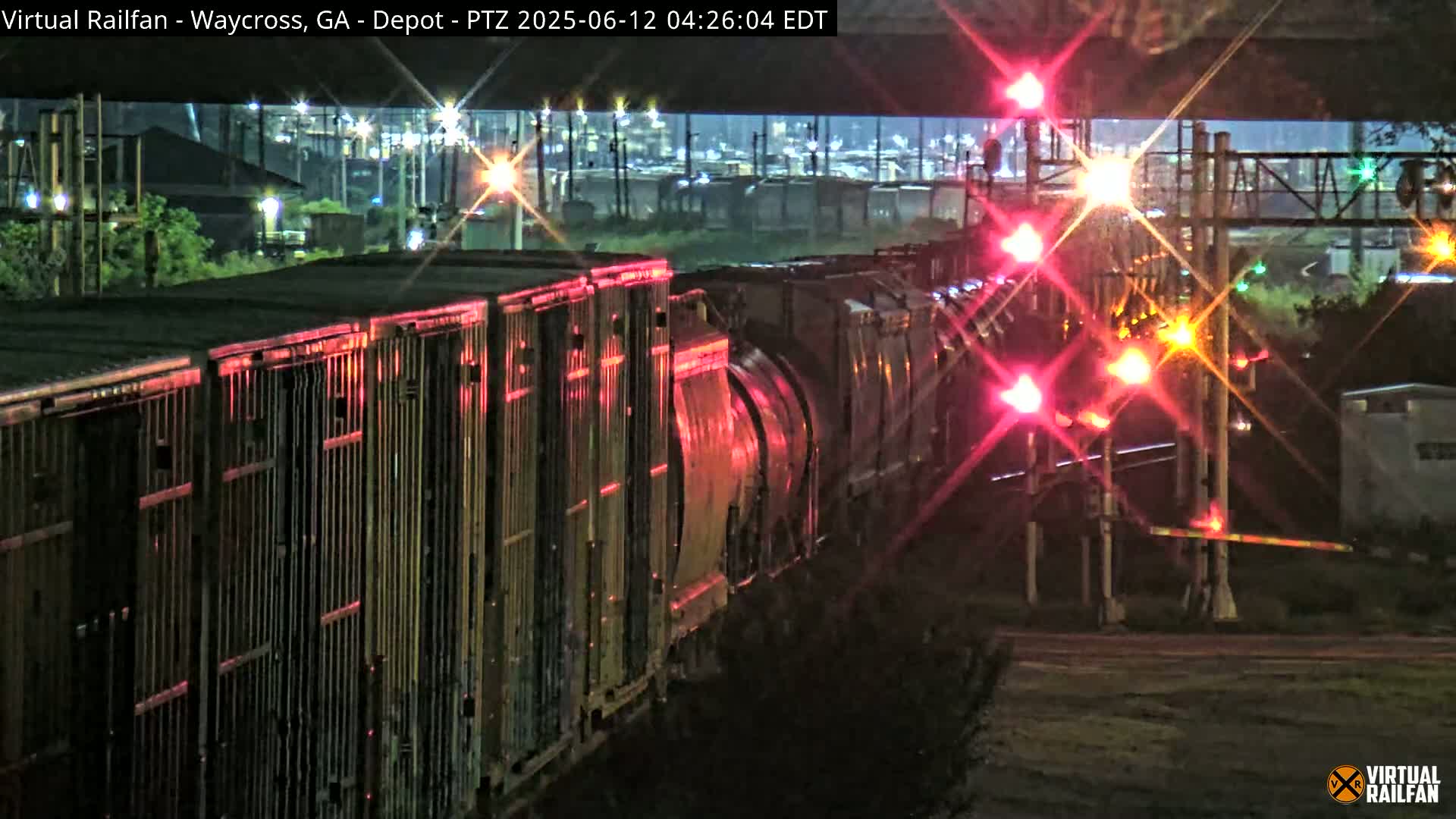 Waycross Railway Depot Live Cam - Waycross, Ware, Georgia, USA  