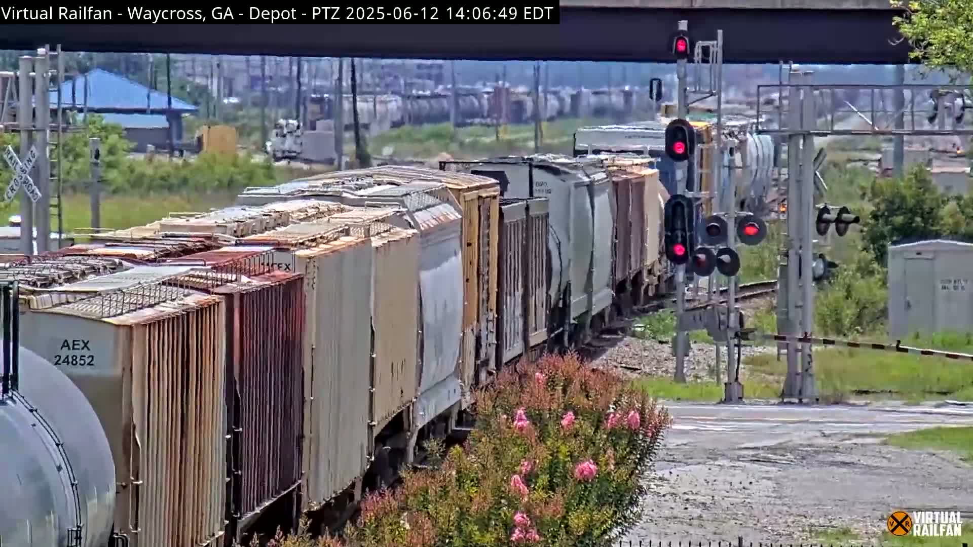 Waycross Railway Depot Live Cam - Waycross, Ware, Georgia, USA  
