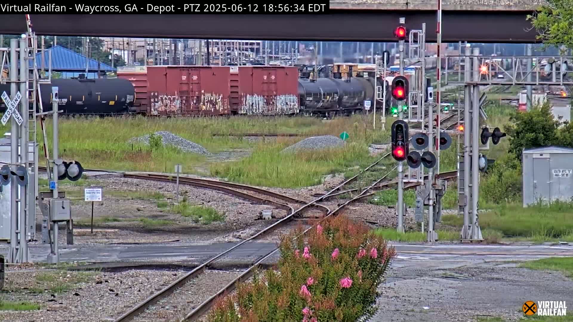 Waycross Railway Depot Live Cam - Waycross, Ware, Georgia, USA  