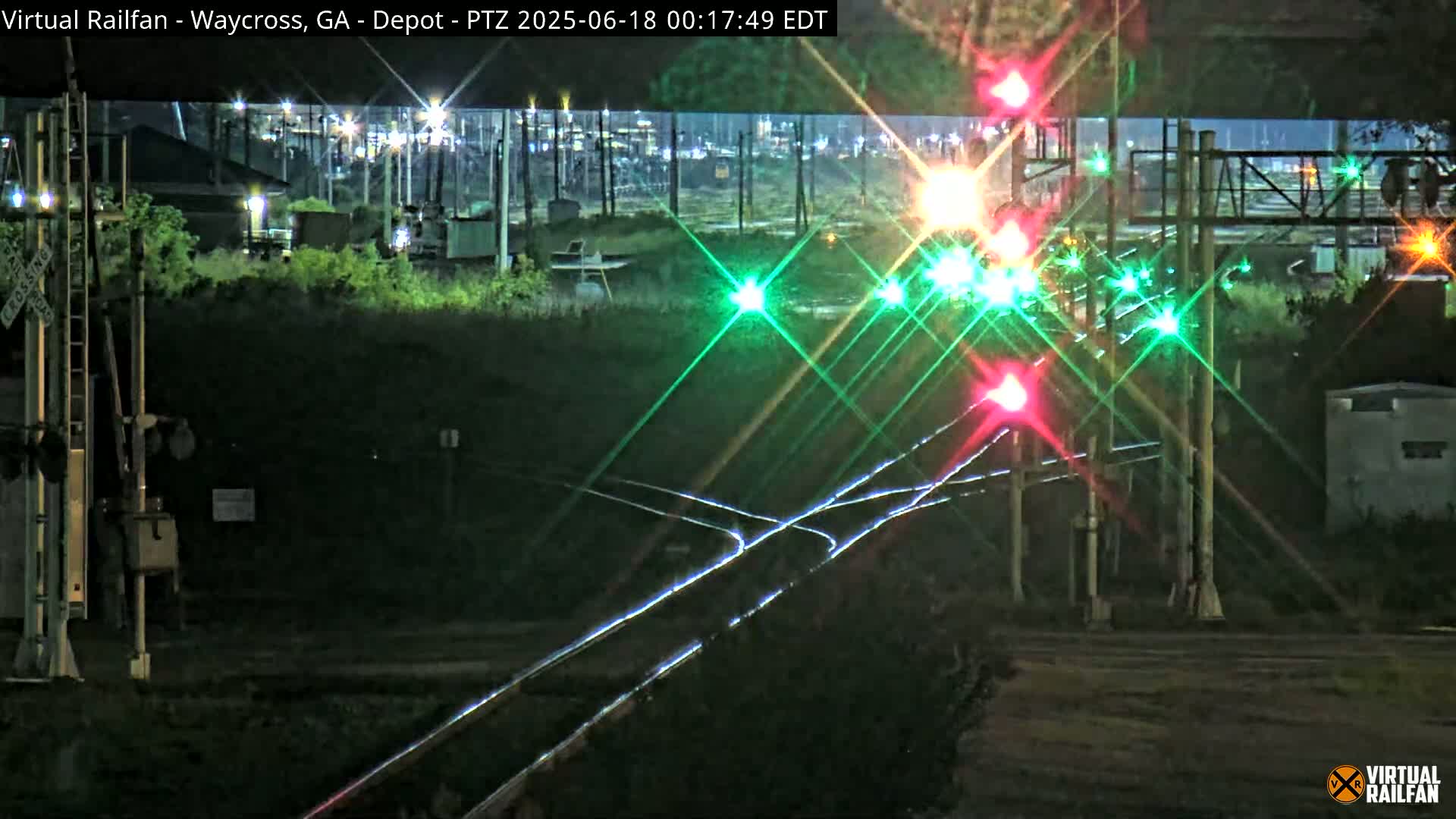 Waycross Railway Depot Live Cam - Waycross, Ware, Georgia, USA  