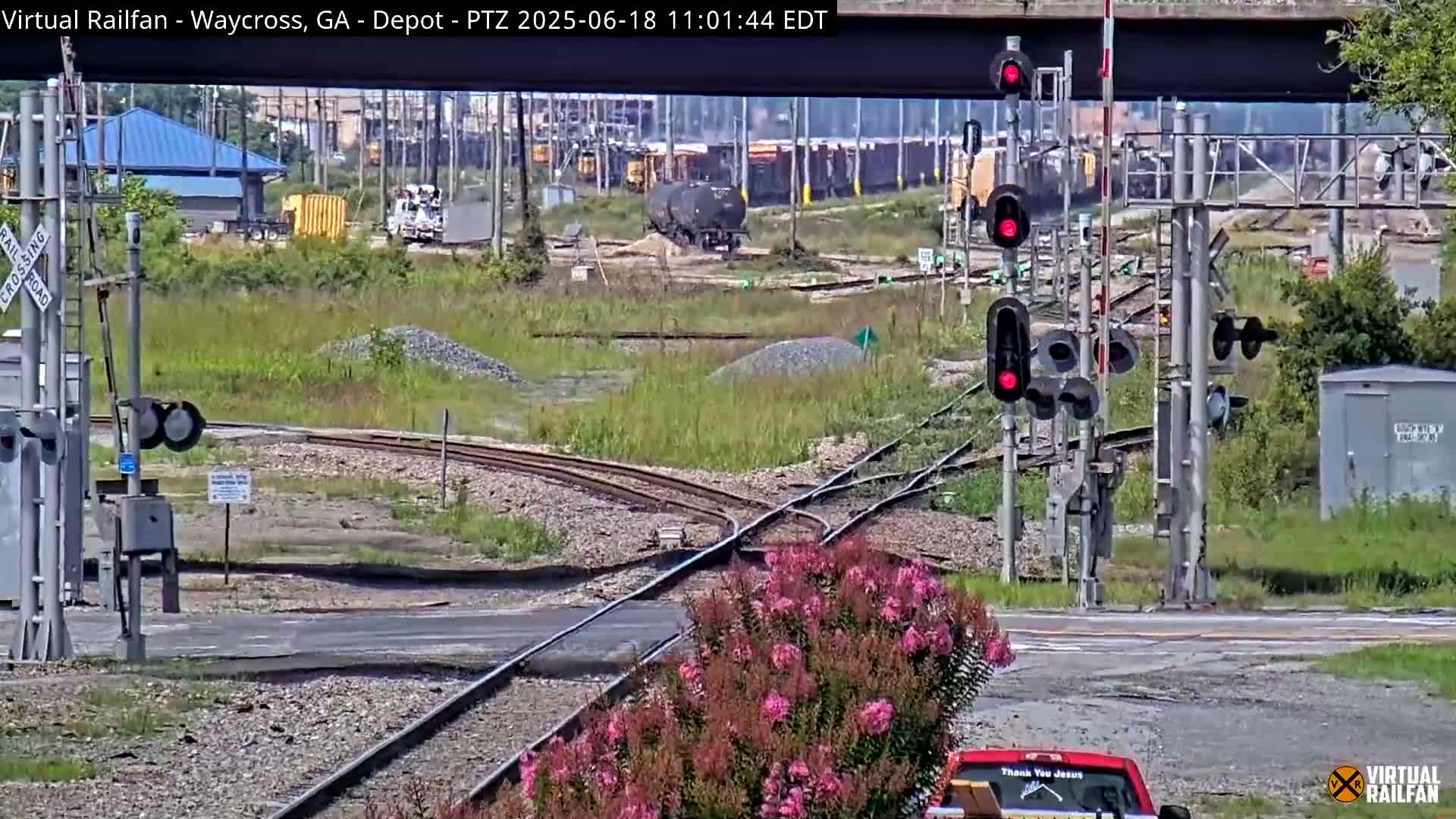Waycross Railway Depot Live Cam - Waycross, Ware, Georgia, USA  