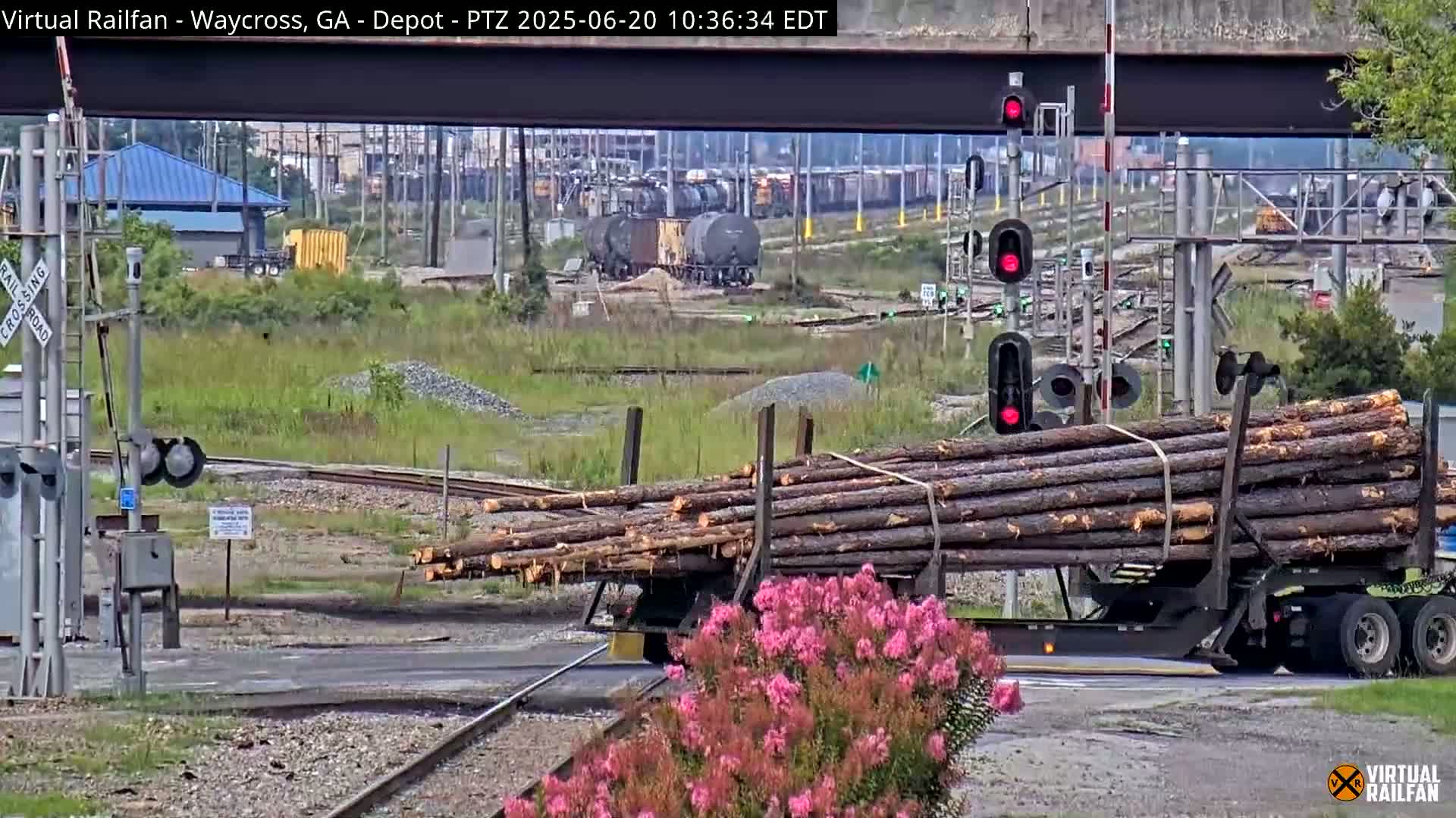 Waycross Railway Depot Live Cam - Waycross, Ware, Georgia, USA  