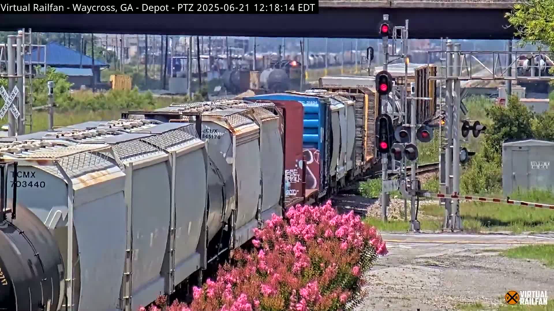 Waycross Railway Depot Live Cam - Waycross, Ware, Georgia, USA  