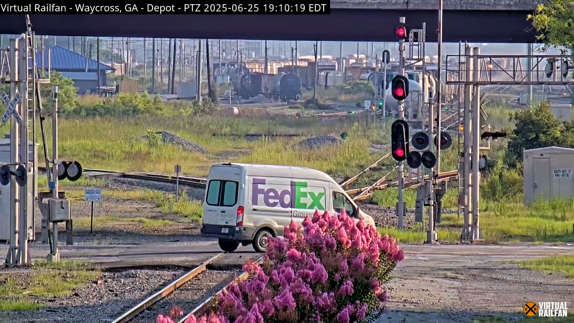 Waycross Railway Depot Live Cam - Waycross, Ware, Georgia, USA  