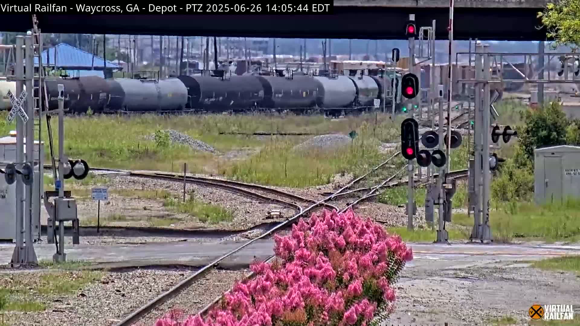 Waycross Railway Depot Live Cam - Waycross, Ware, Georgia, USA  
