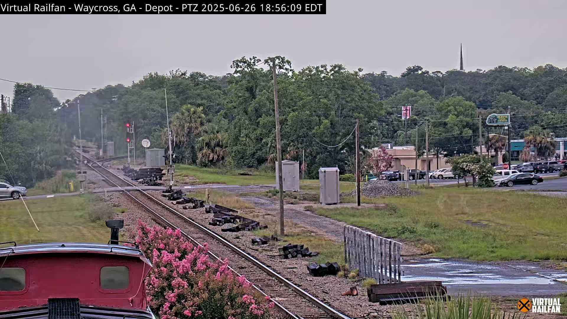 Waycross Railway Depot Live Cam - Waycross, Ware, Georgia, USA  