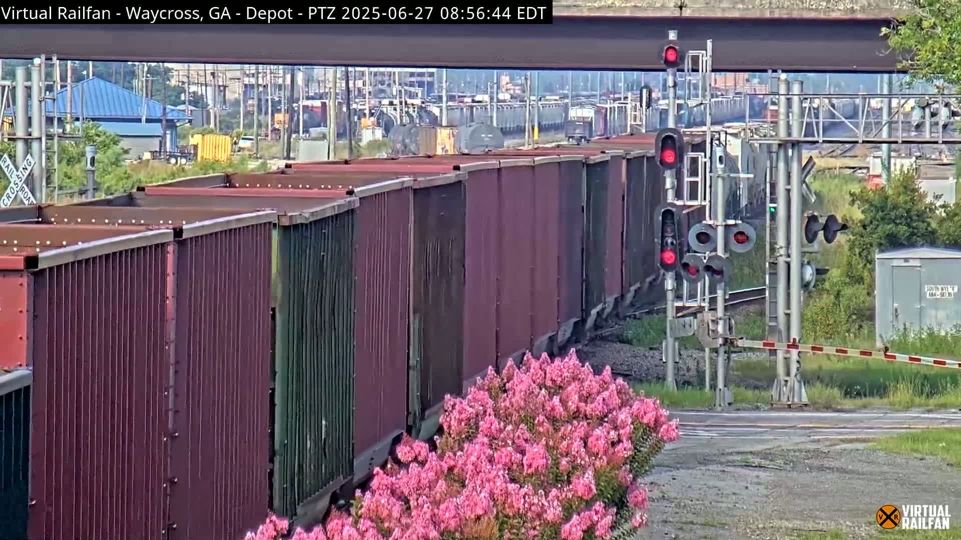 Waycross Railway Depot Live Cam - Waycross, Ware, Georgia, USA  