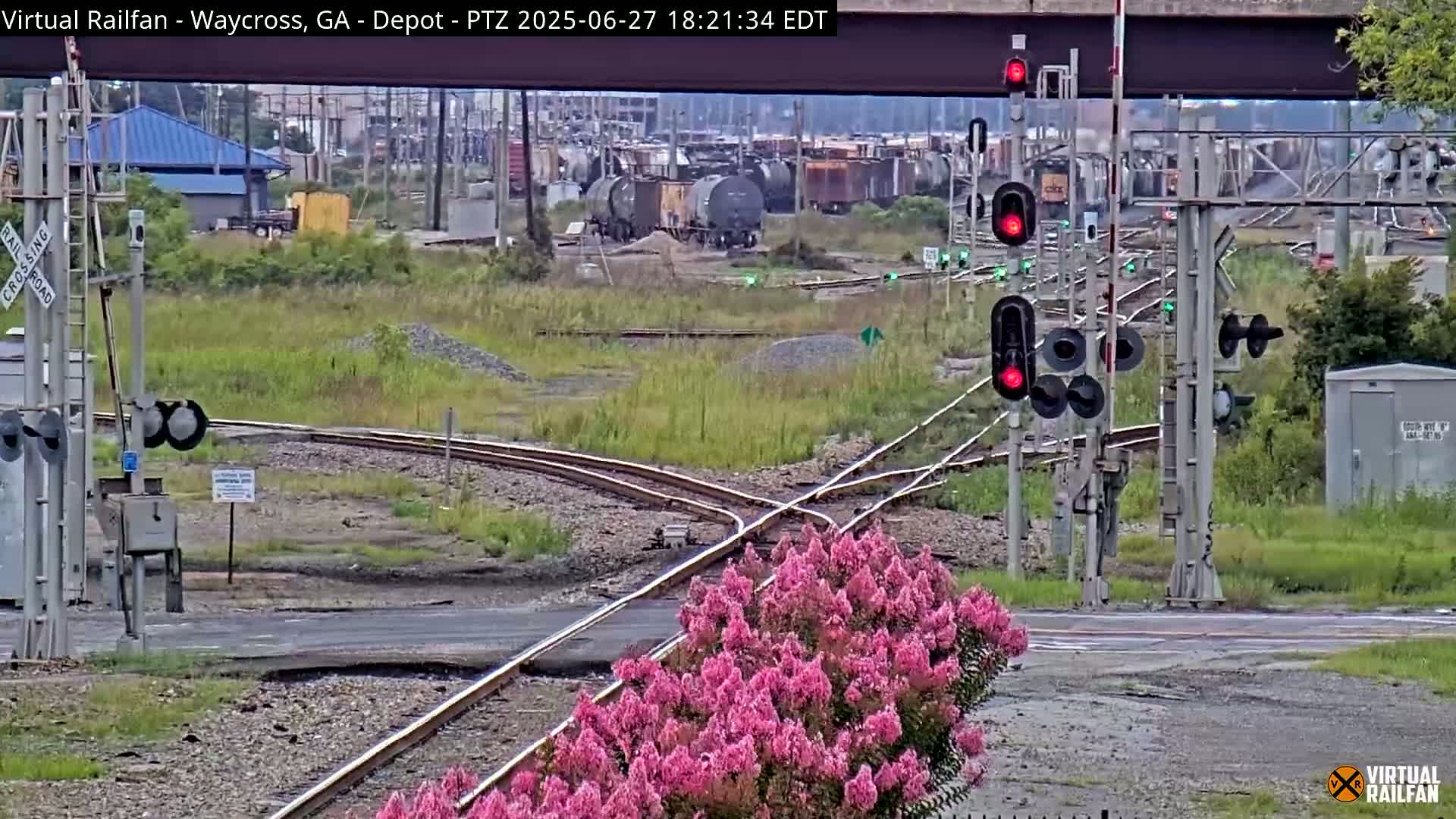 Waycross Railway Depot Live Cam - Waycross, Ware, Georgia, USA  