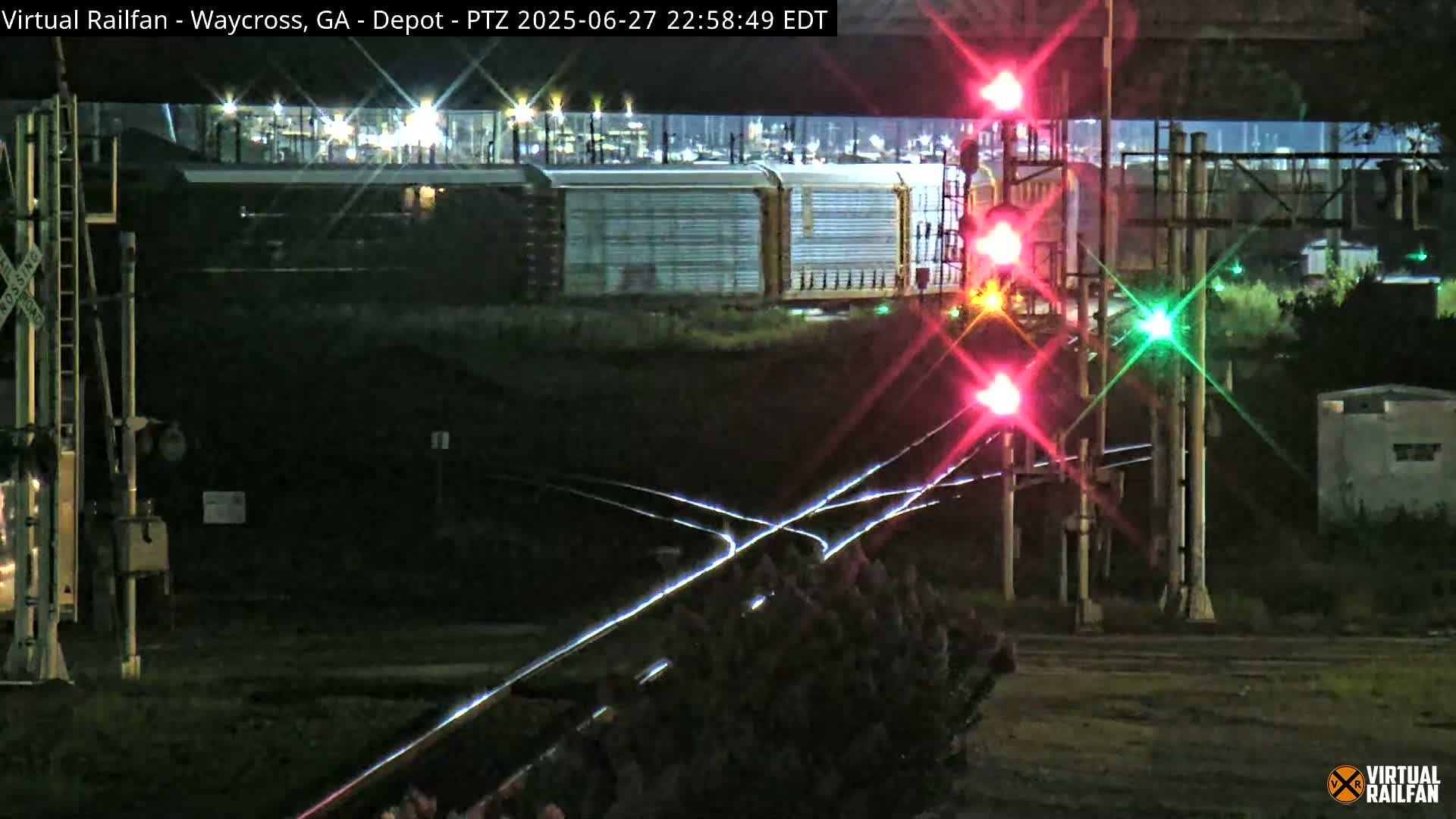 Waycross Railway Depot Live Cam - Waycross, Ware, Georgia, USA  