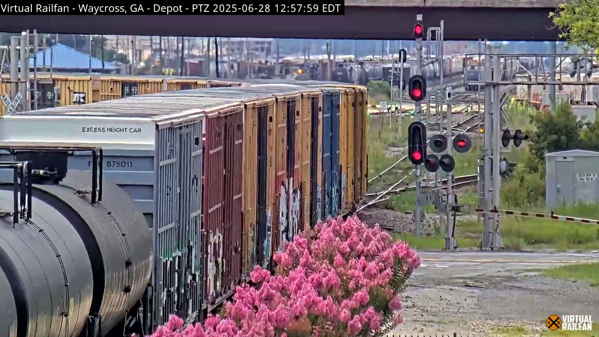 Waycross Railway Depot Live Cam - Waycross, Ware, Georgia, USA  