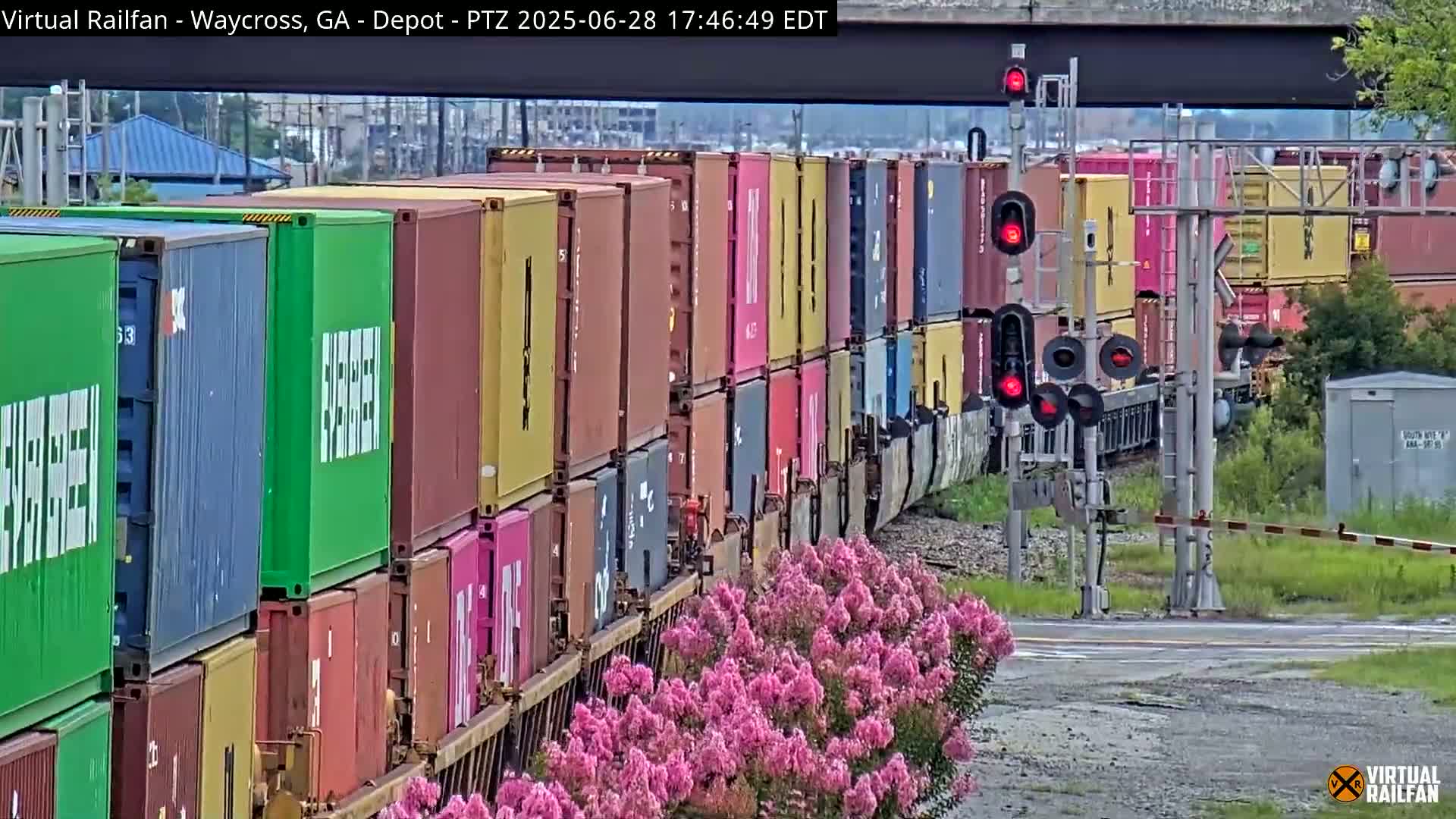 Waycross Railway Depot Live Cam - Waycross, Ware, Georgia, USA  