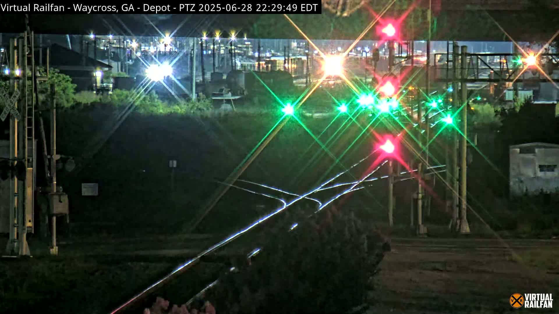 Waycross Railway Depot Live Cam - Waycross, Ware, Georgia, USA  