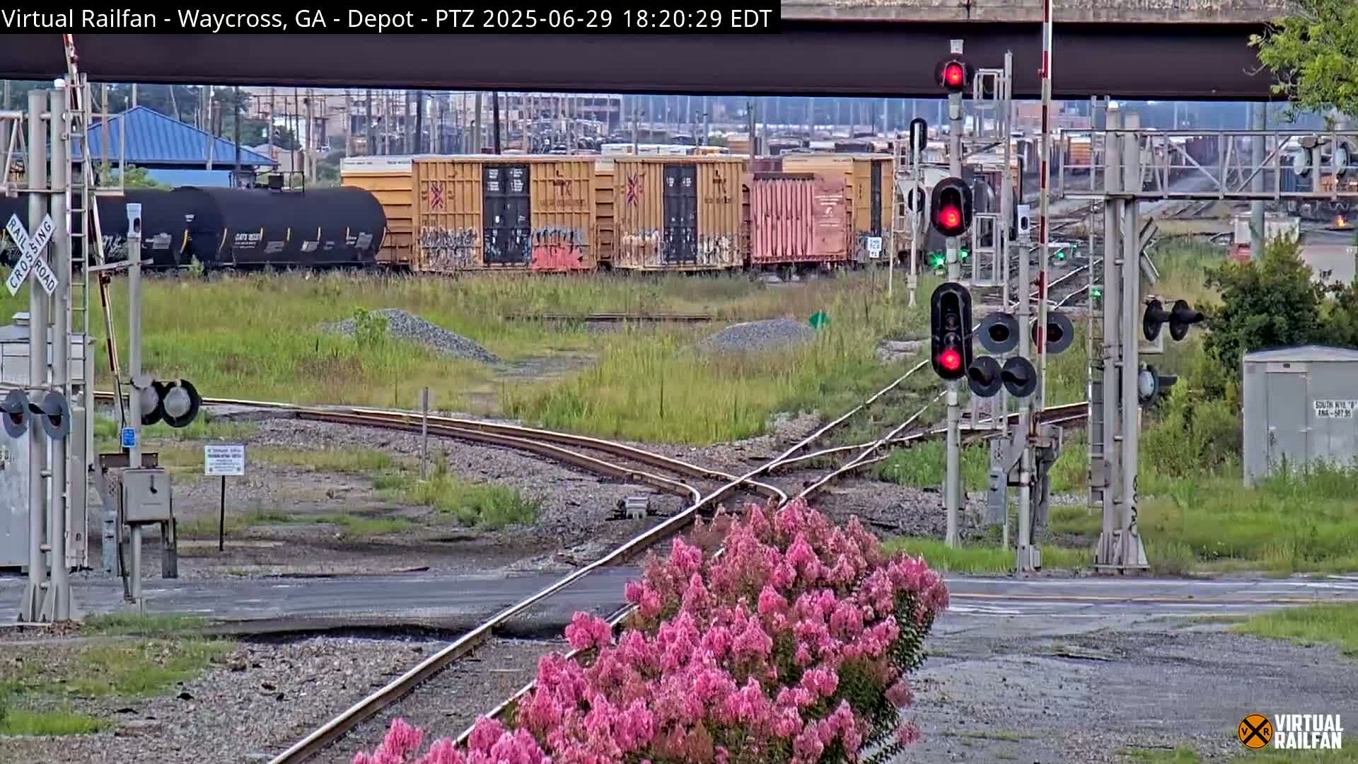 Waycross Railway Depot Live Cam - Waycross, Ware, Georgia, USA  
