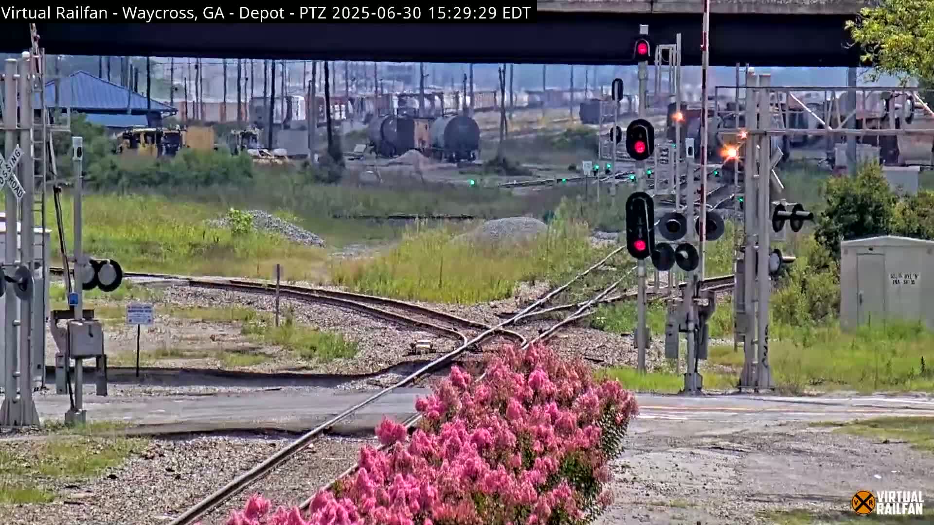 Waycross Railway Depot Live Cam - Waycross, Ware, Georgia, USA  
