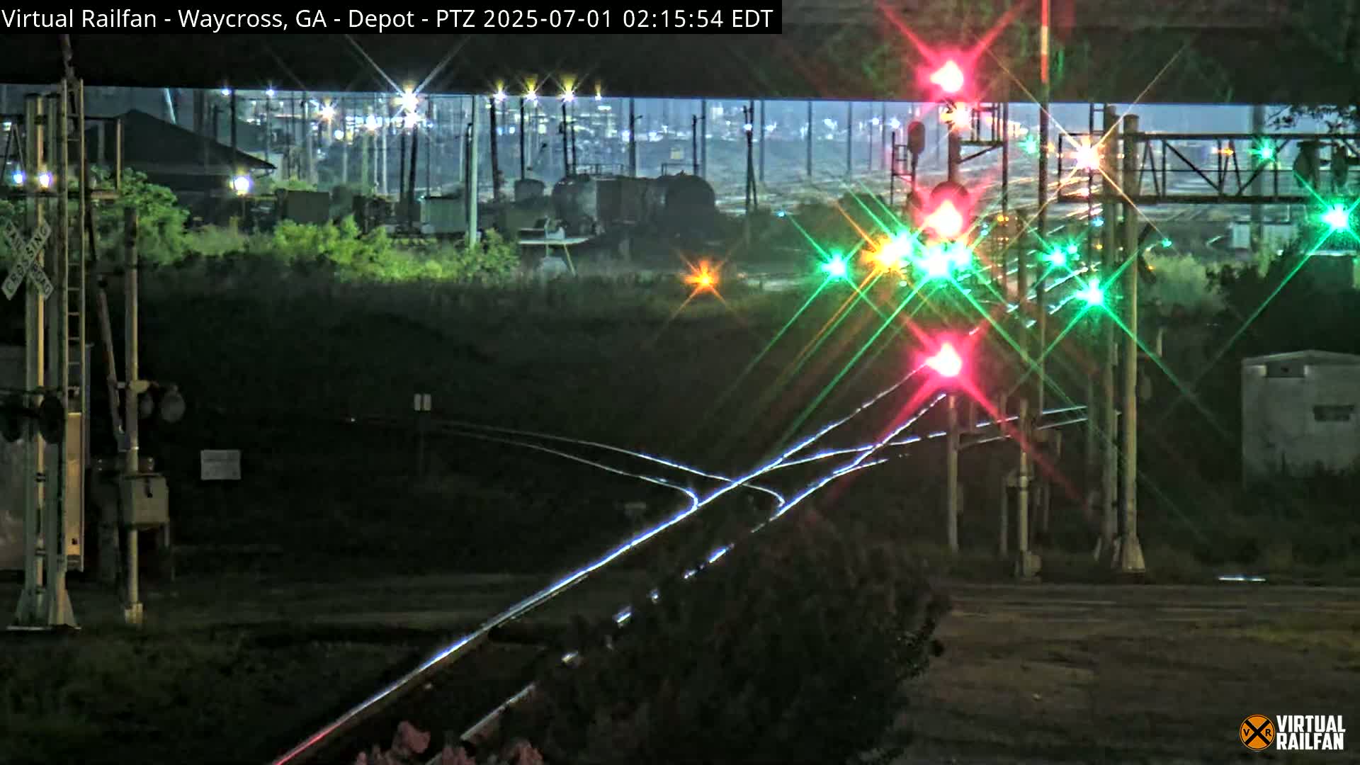 Waycross Railway Depot Live Cam - Waycross, Ware, Georgia, USA  