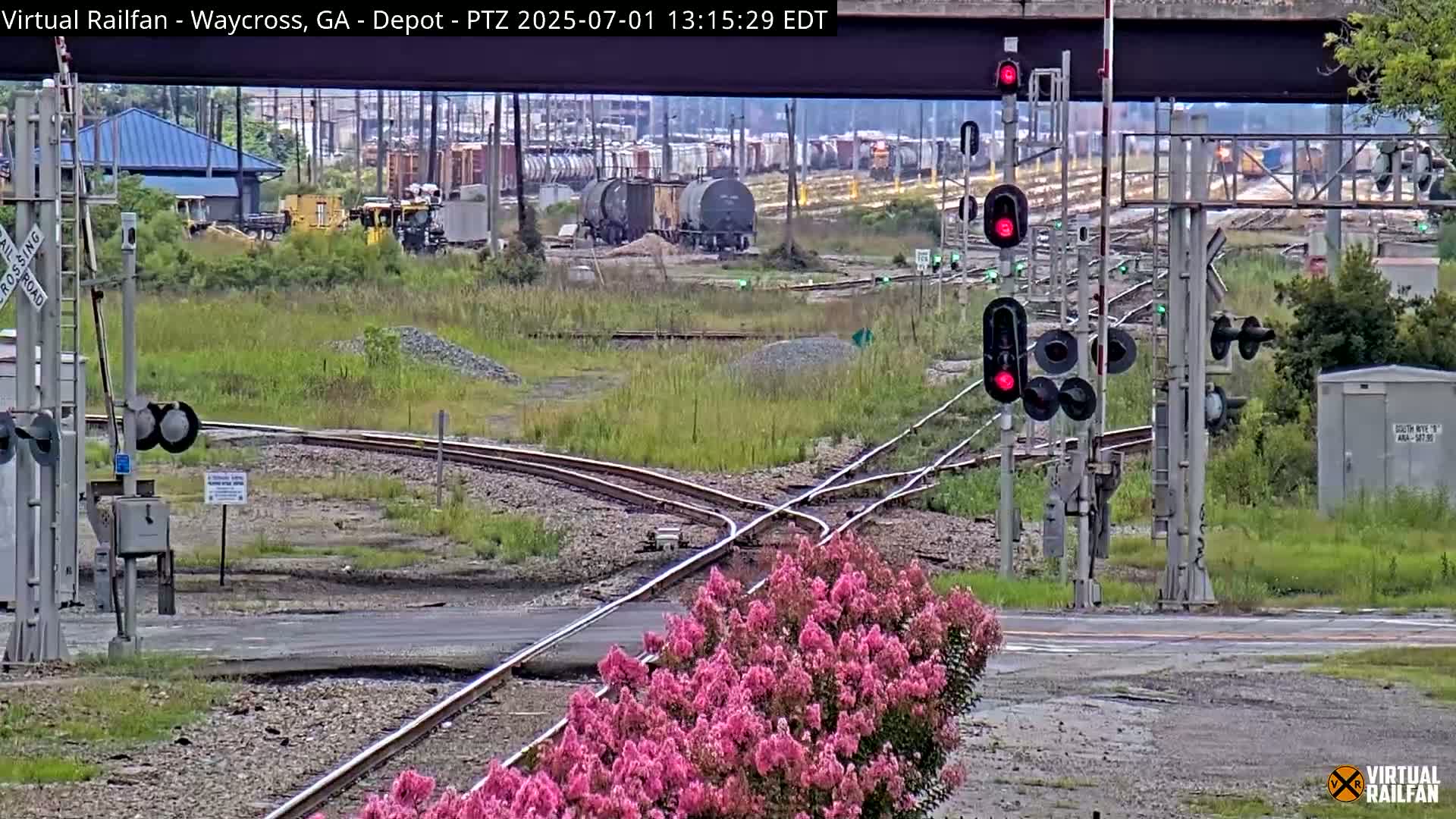 Waycross Railway Depot Live Cam - Waycross, Ware, Georgia, USA  