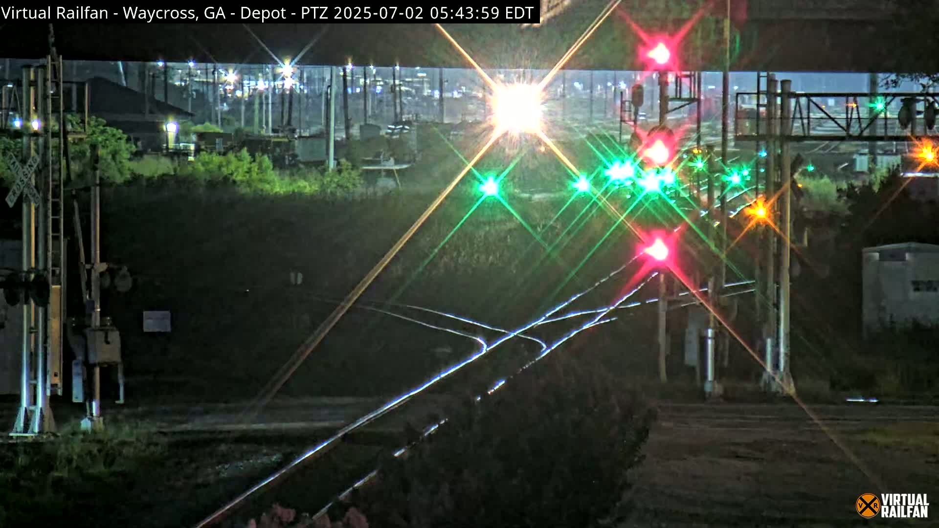 Waycross Railway Depot Live Cam - Waycross, Ware, Georgia, USA  