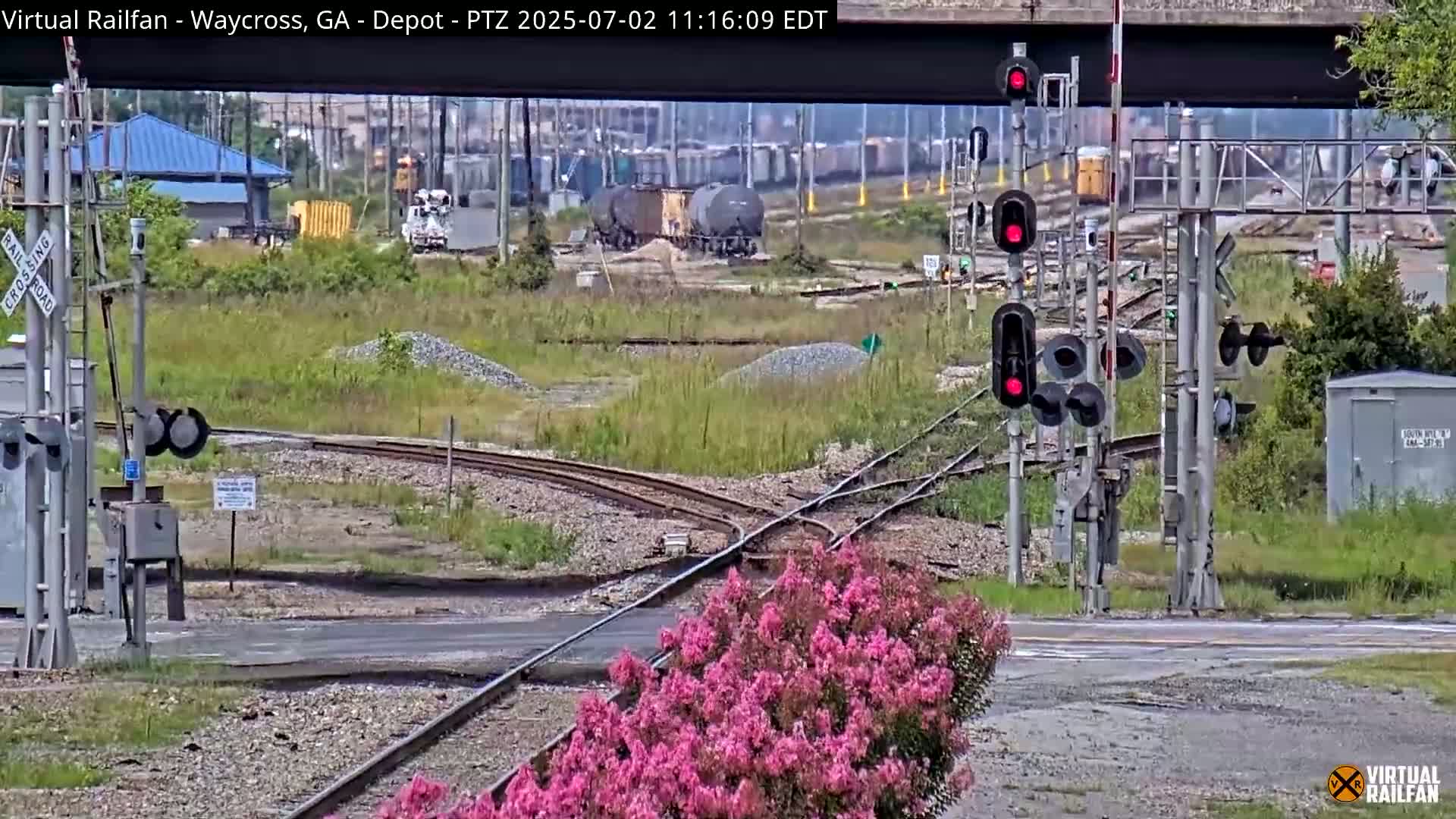 Waycross Railway Depot Live Cam - Waycross, Ware, Georgia, USA  