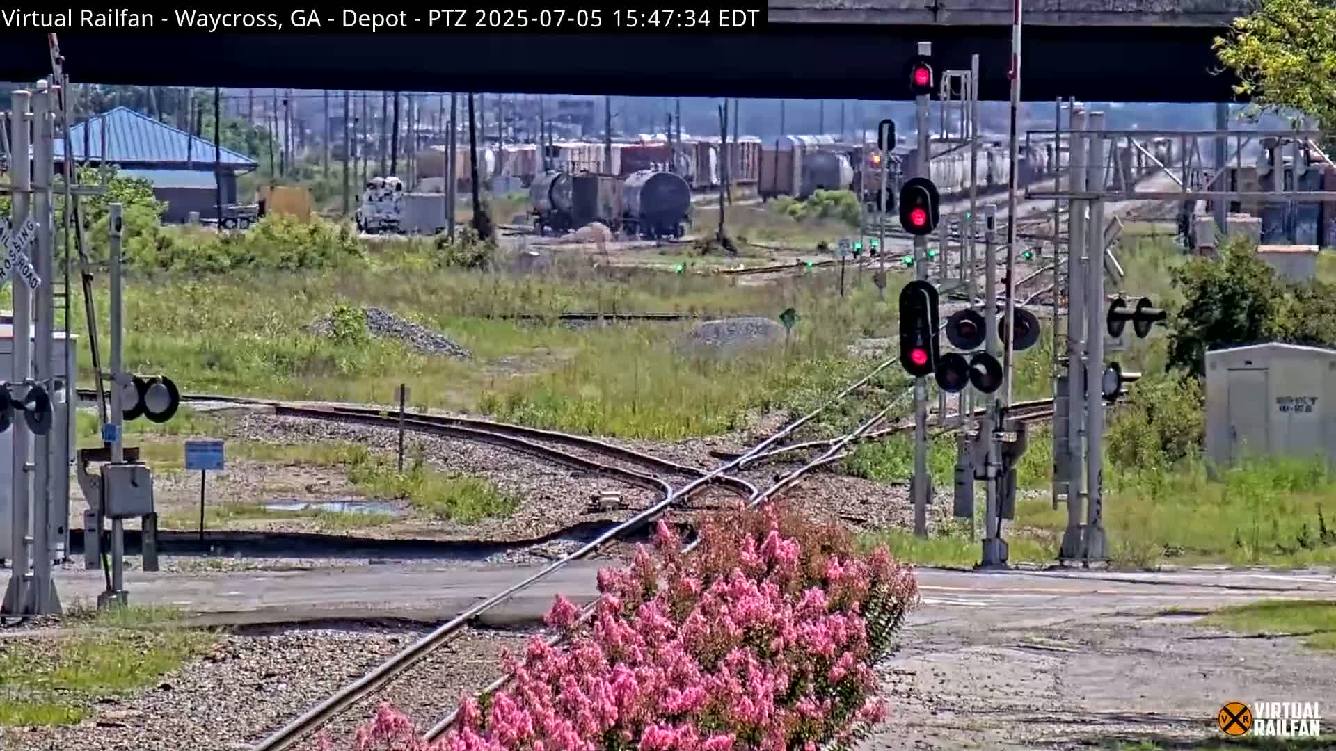 Waycross Railway Depot Live Cam - Waycross, Ware, Georgia, USA  