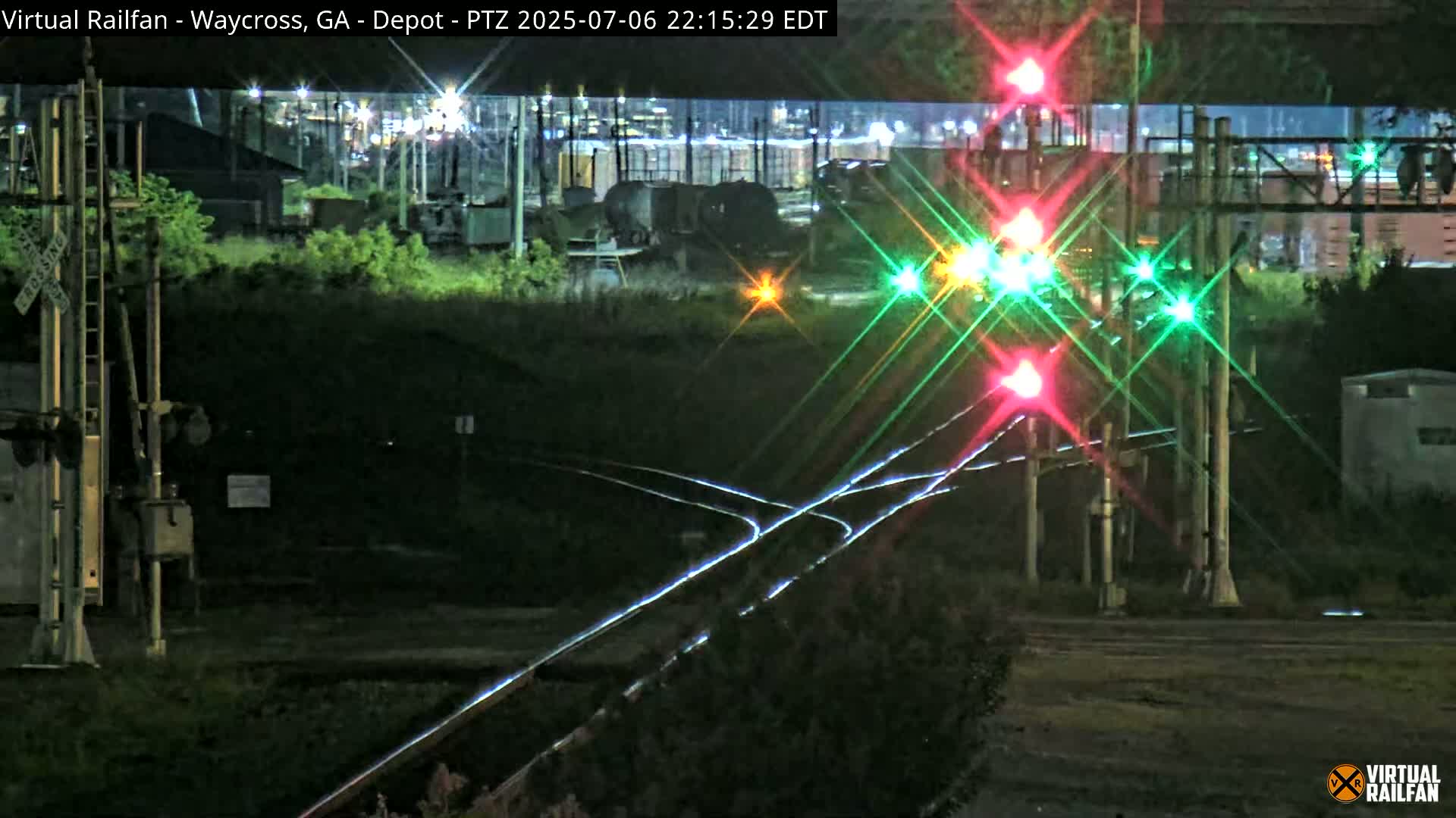 Waycross Railway Depot Live Cam - Waycross, Ware, Georgia, USA  