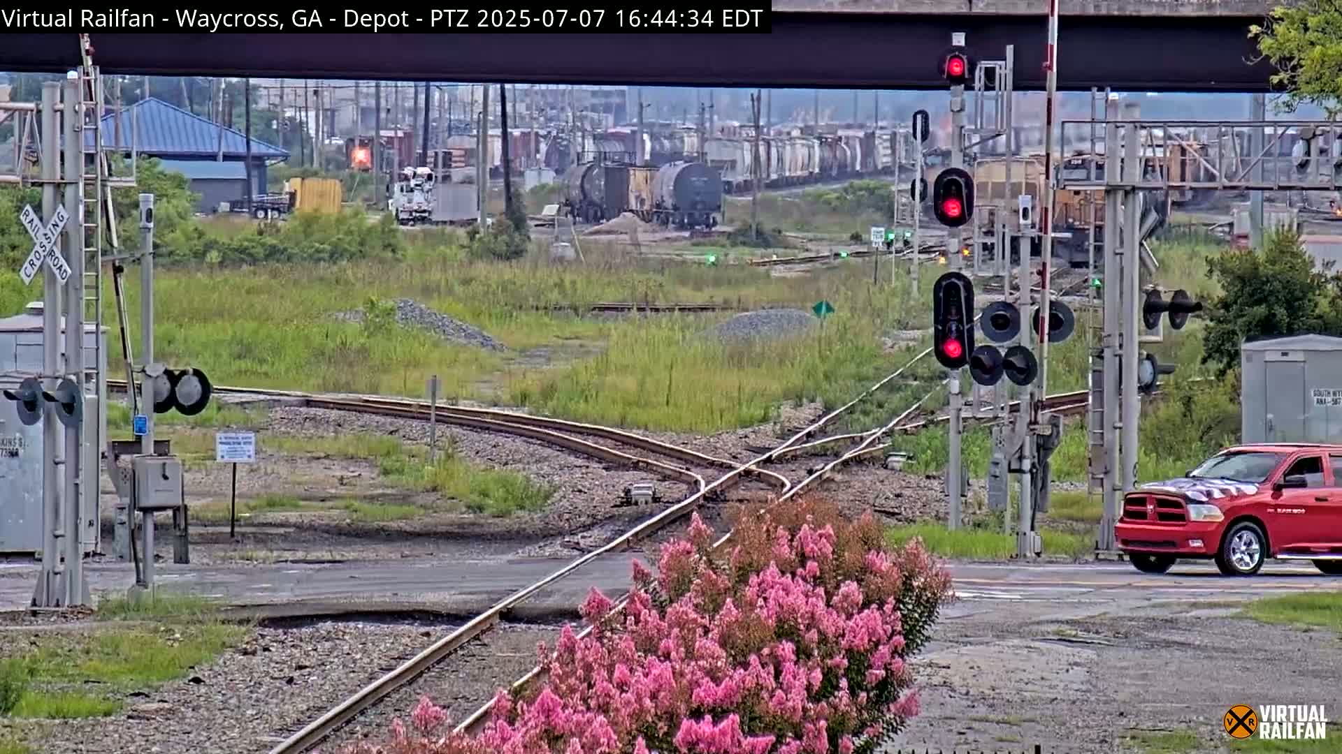 Waycross Railway Depot Live Cam - Waycross, Ware, Georgia, USA  