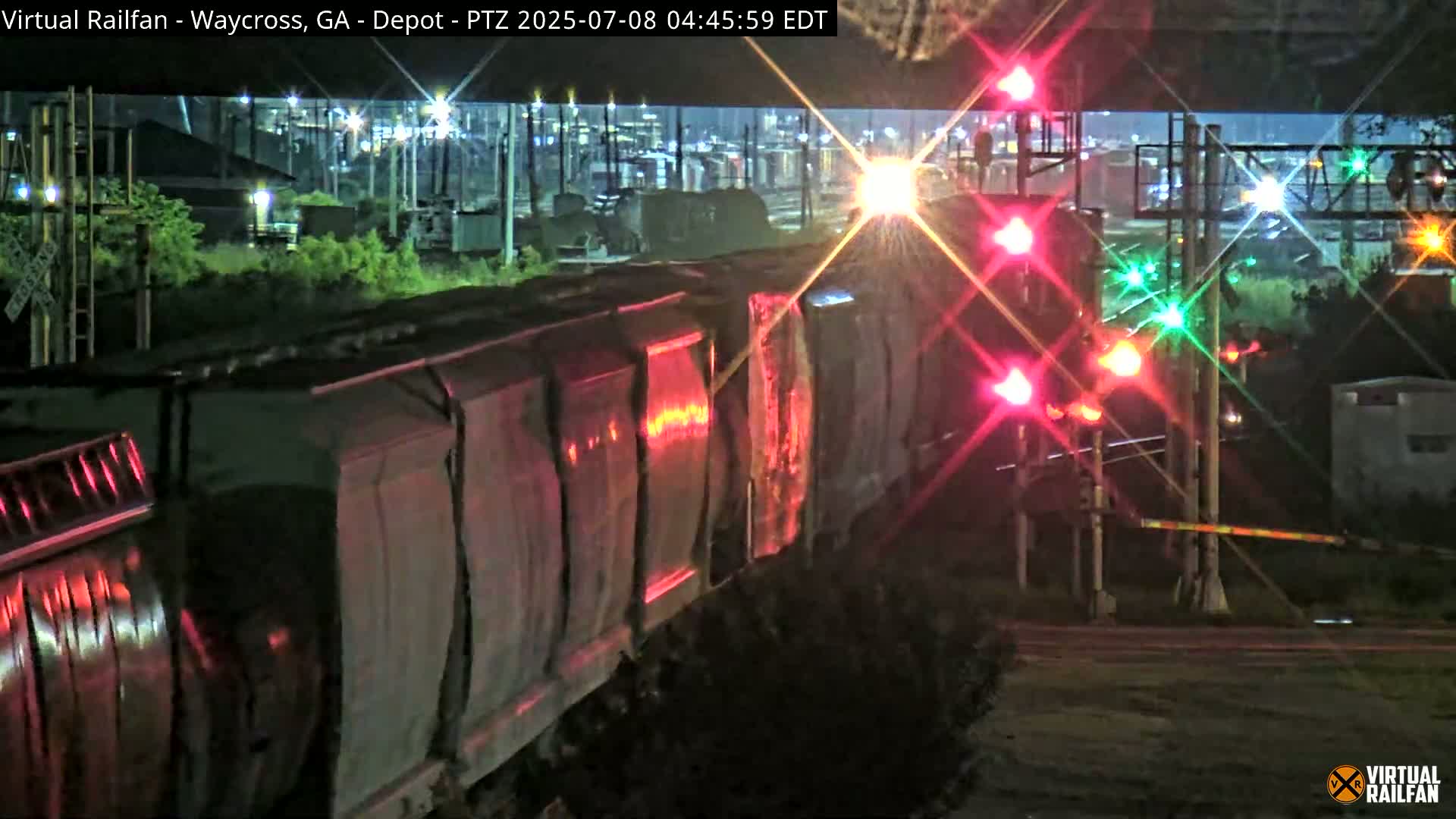 Waycross Railway Depot Live Cam - Waycross, Ware, Georgia, USA  