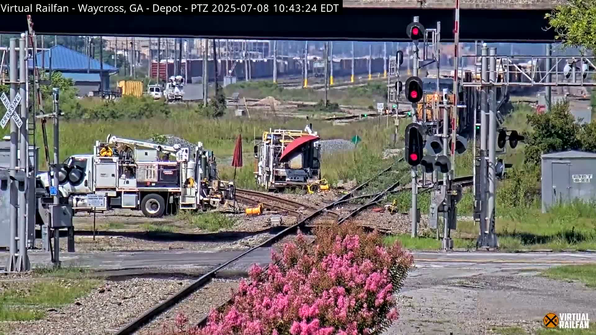 Waycross Railway Depot Live Cam - Waycross, Ware, Georgia, USA  