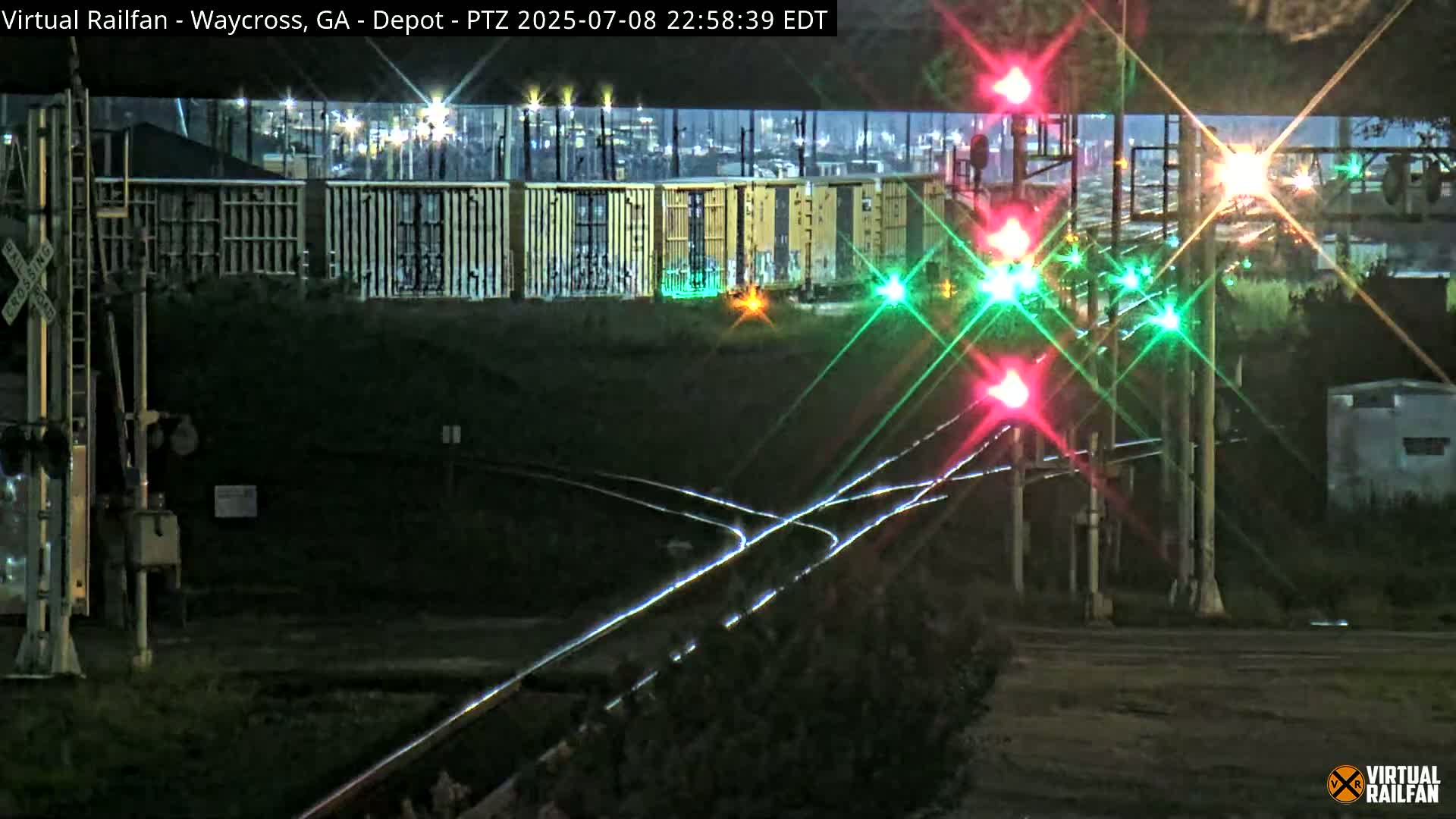 Waycross Railway Depot Live Cam - Waycross, Ware, Georgia, USA  