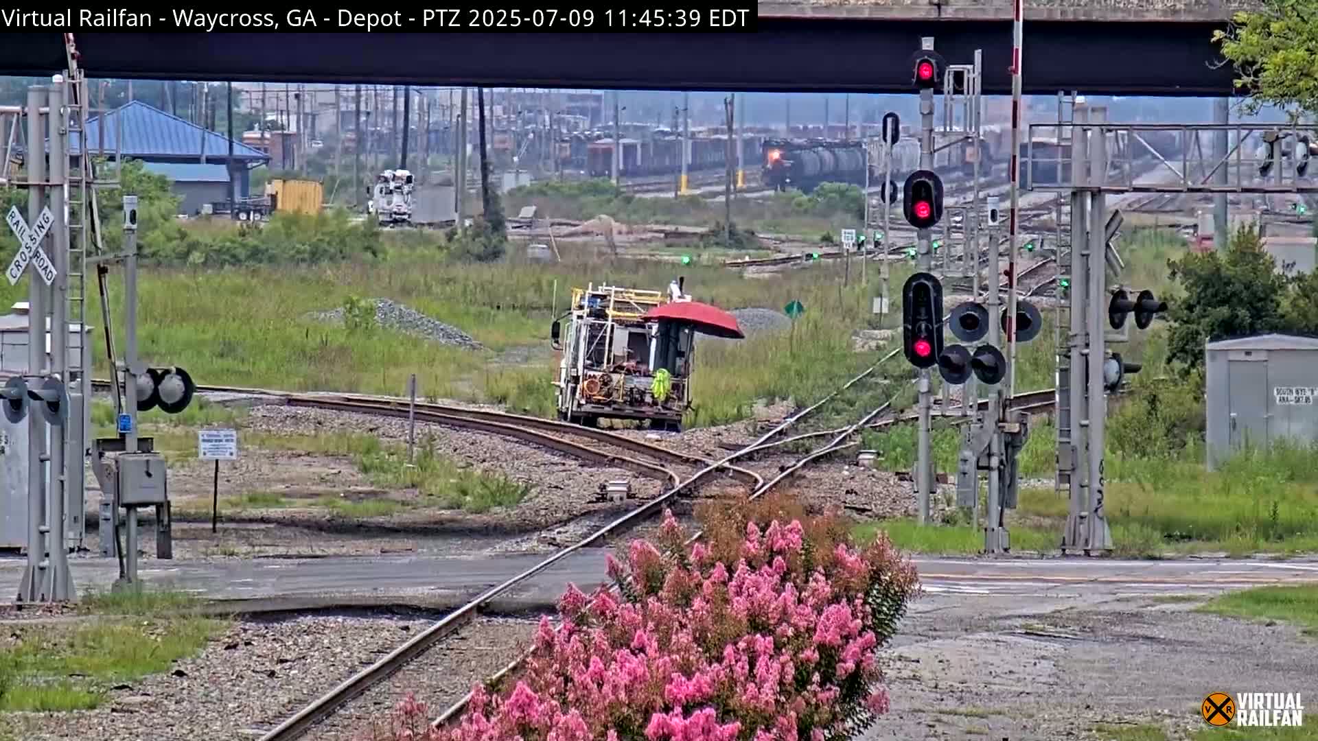Waycross Railway Depot Live Cam - Waycross, Ware, Georgia, USA  