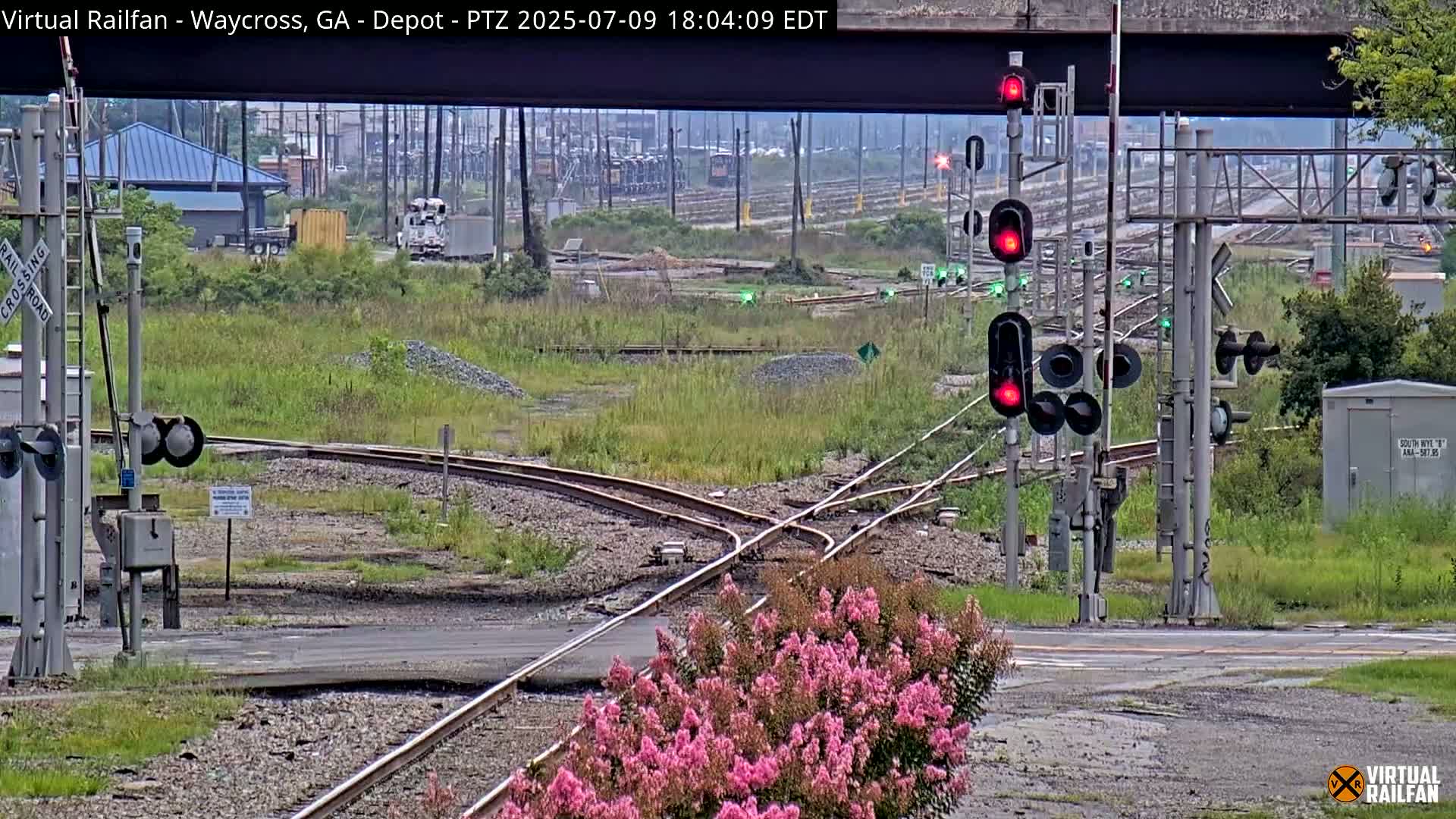 Waycross Railway Depot Live Cam - Waycross, Ware, Georgia, USA  