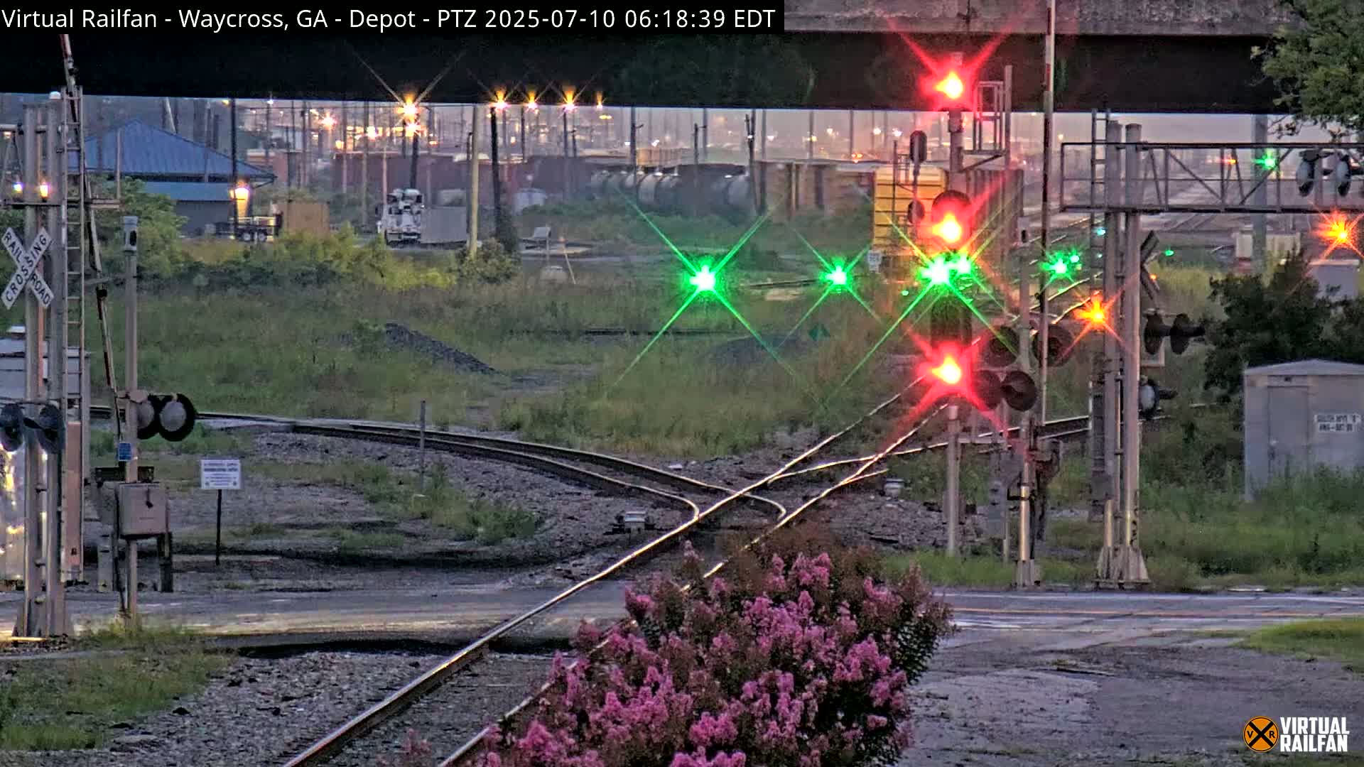 Waycross Railway Depot Live Cam - Waycross, Ware, Georgia, USA  