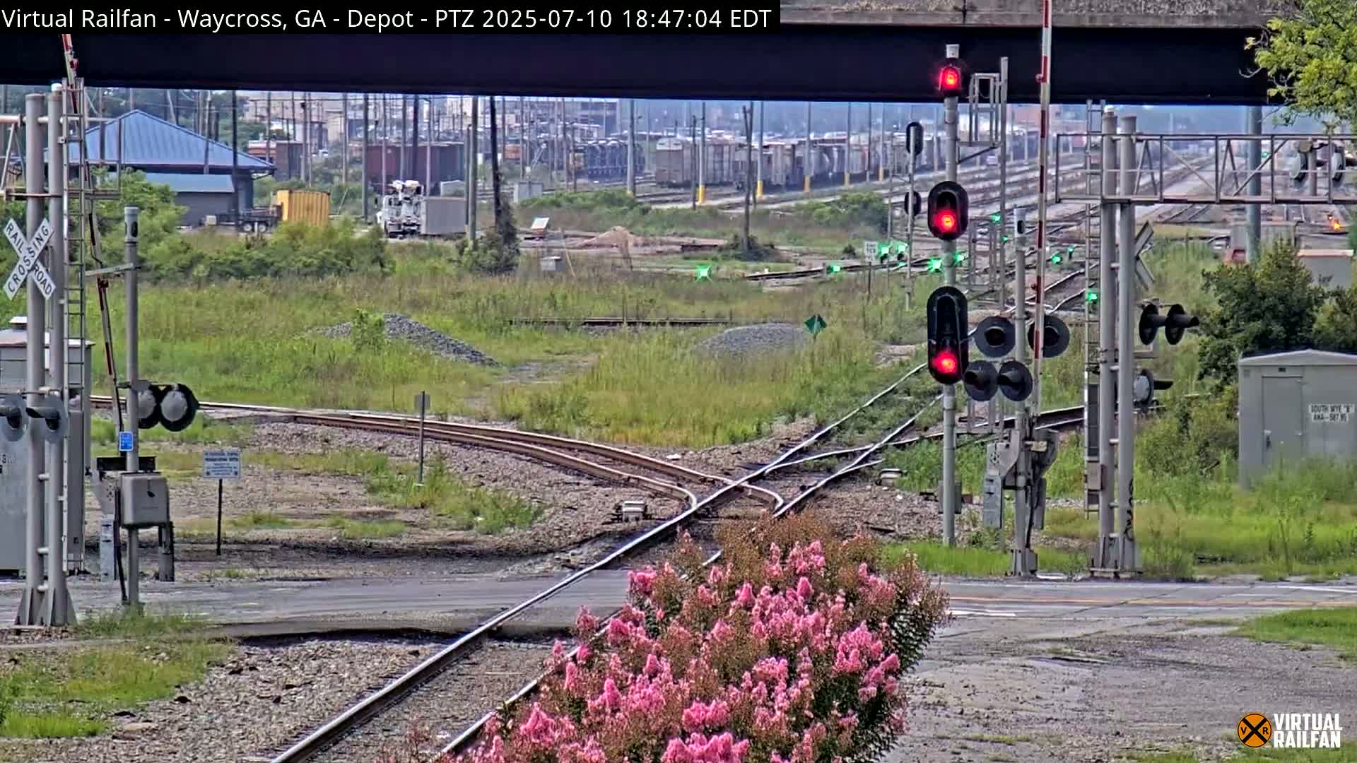 Waycross Railway Depot Live Cam - Waycross, Ware, Georgia, USA  