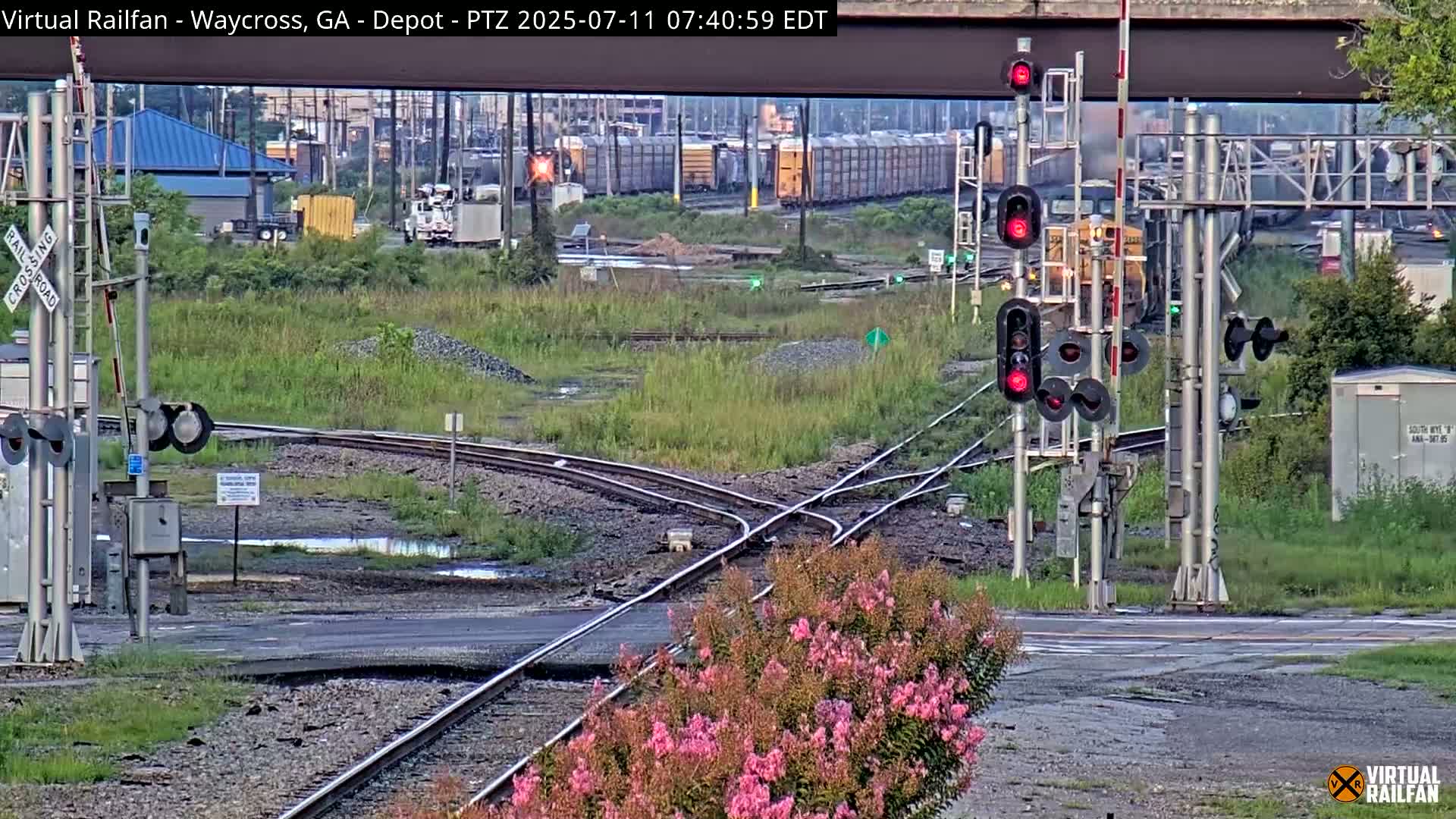Waycross Railway Depot Live Cam - Waycross, Ware, Georgia, USA  