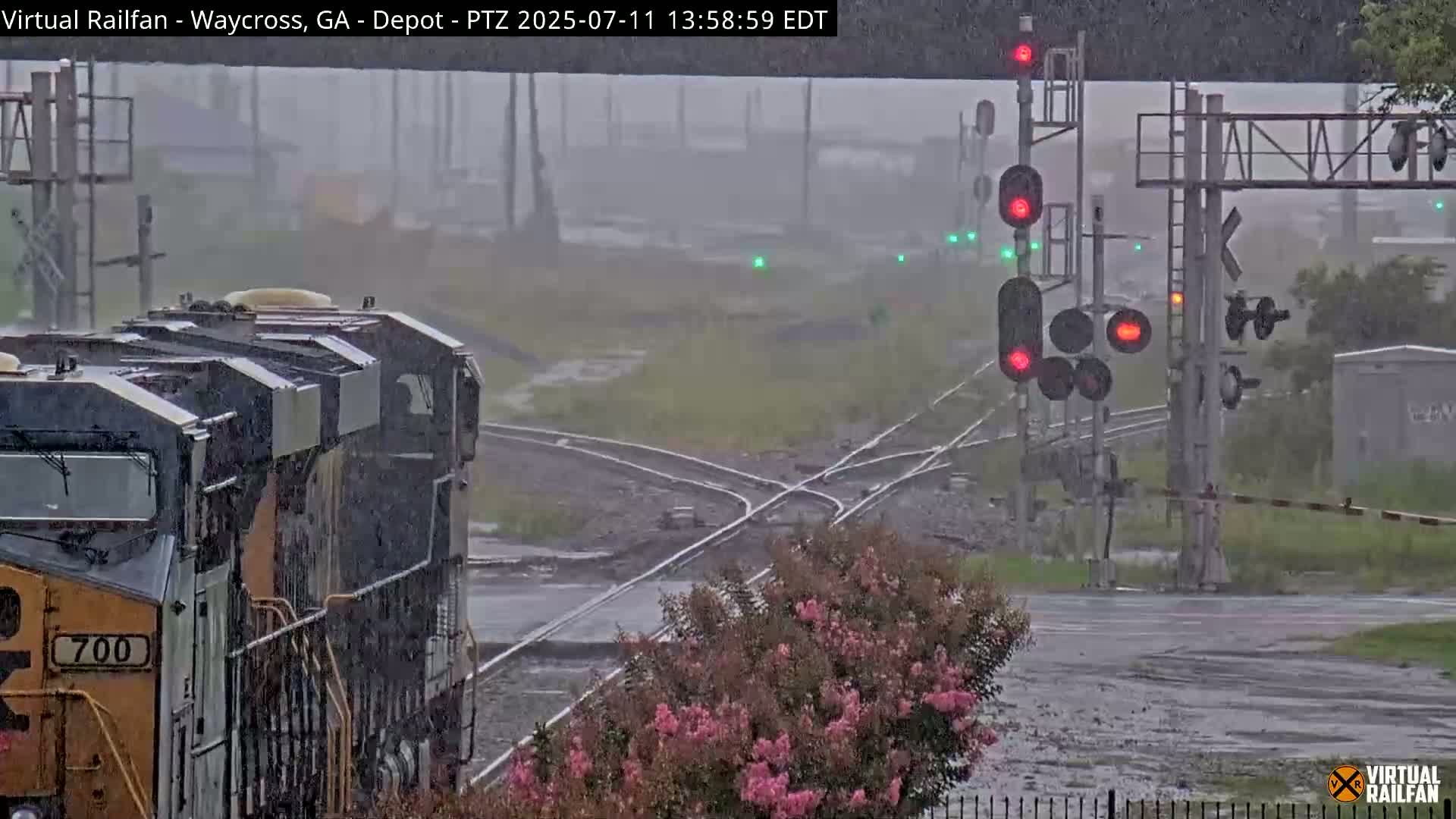 Waycross Railway Depot Live Cam - Waycross, Ware, Georgia, USA  