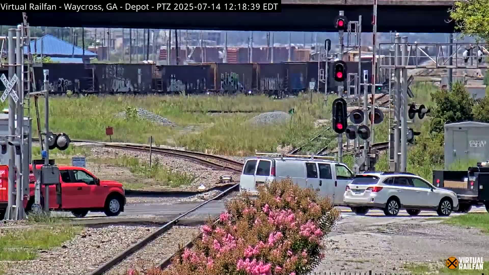 Waycross Railway Depot Live Cam - Waycross, Ware, Georgia, USA  