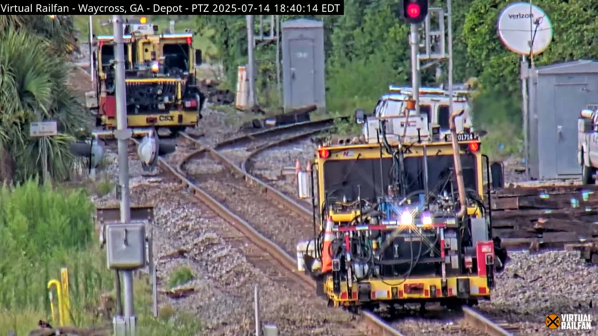 Waycross Railway Depot Live Cam - Waycross, Ware, Georgia, USA  